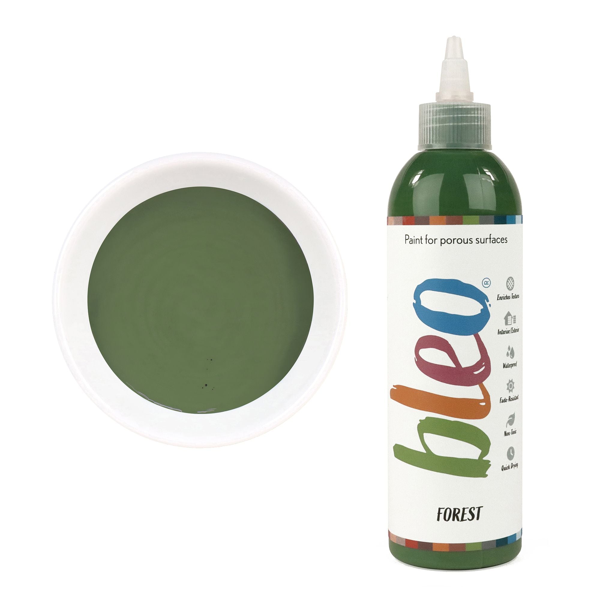 GLDB105014 [file:GLDB105014-1.jpg] Bleo Gel Paint, Forest (250ml)