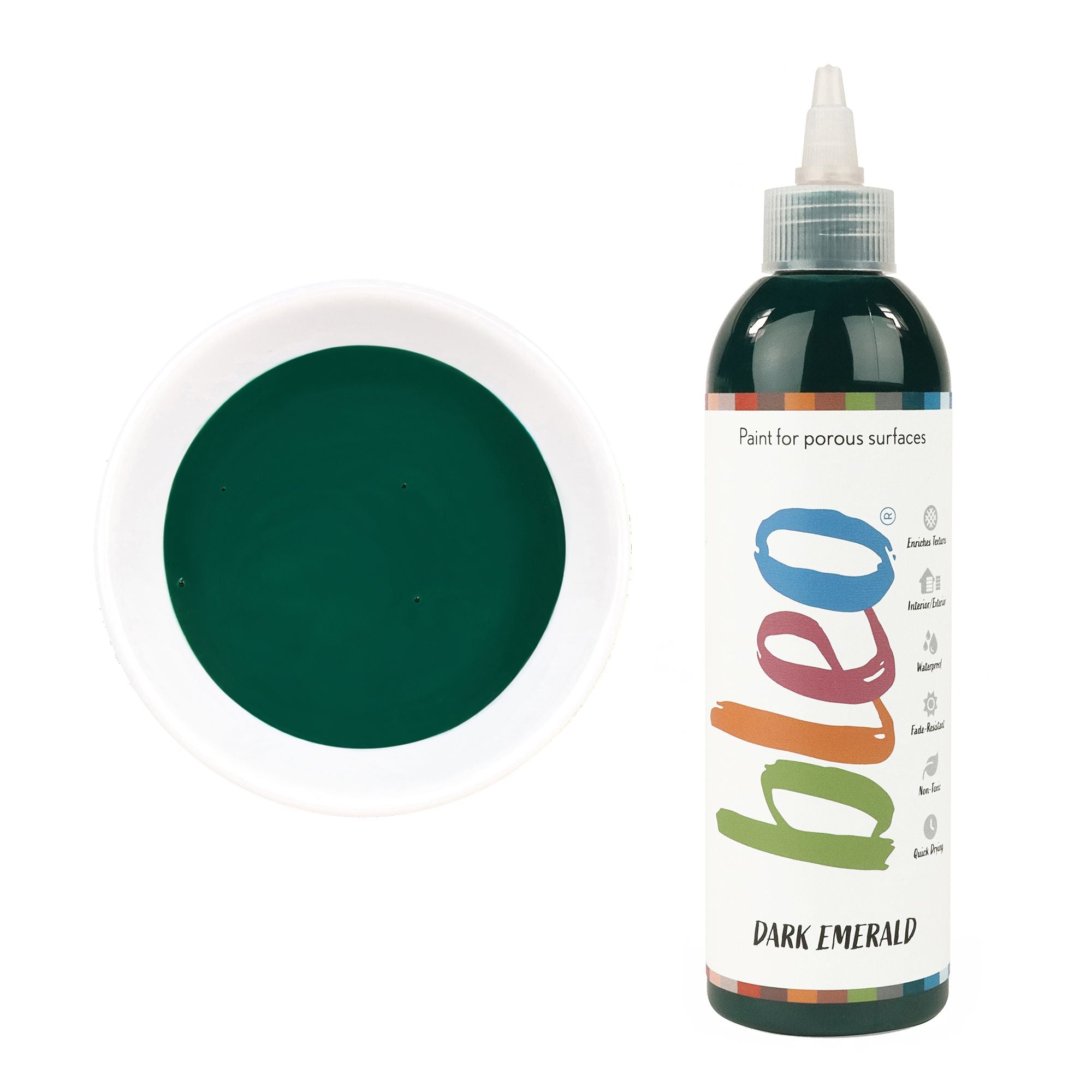 GLDB105015 [file:GLDB105015-1.jpg] Bleo Gel Paint, Dark Emerald (250ml)