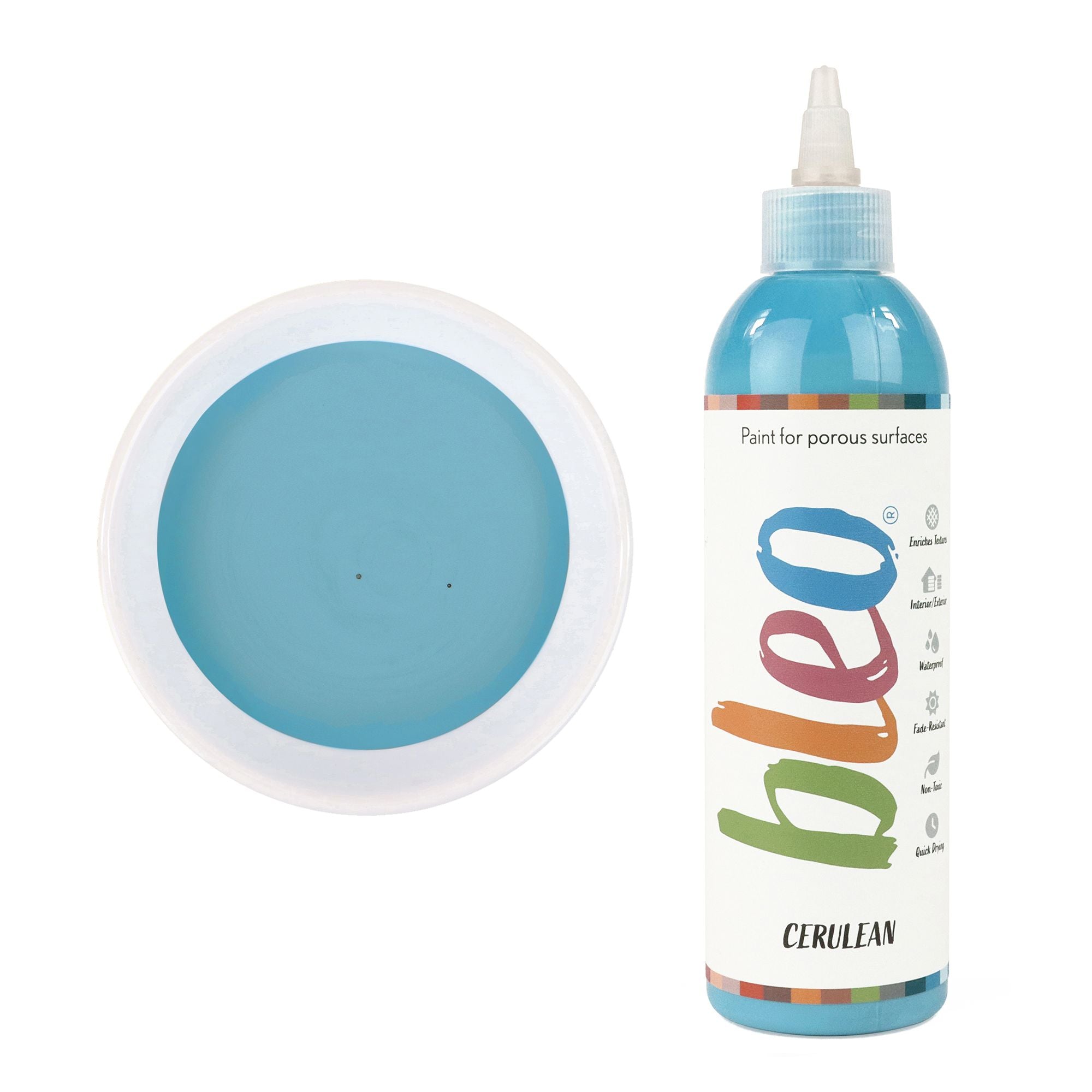 GLDB105018 [file:GLDB105018-1.jpg] Bleo Gel Paint, Cerulean (250ml)