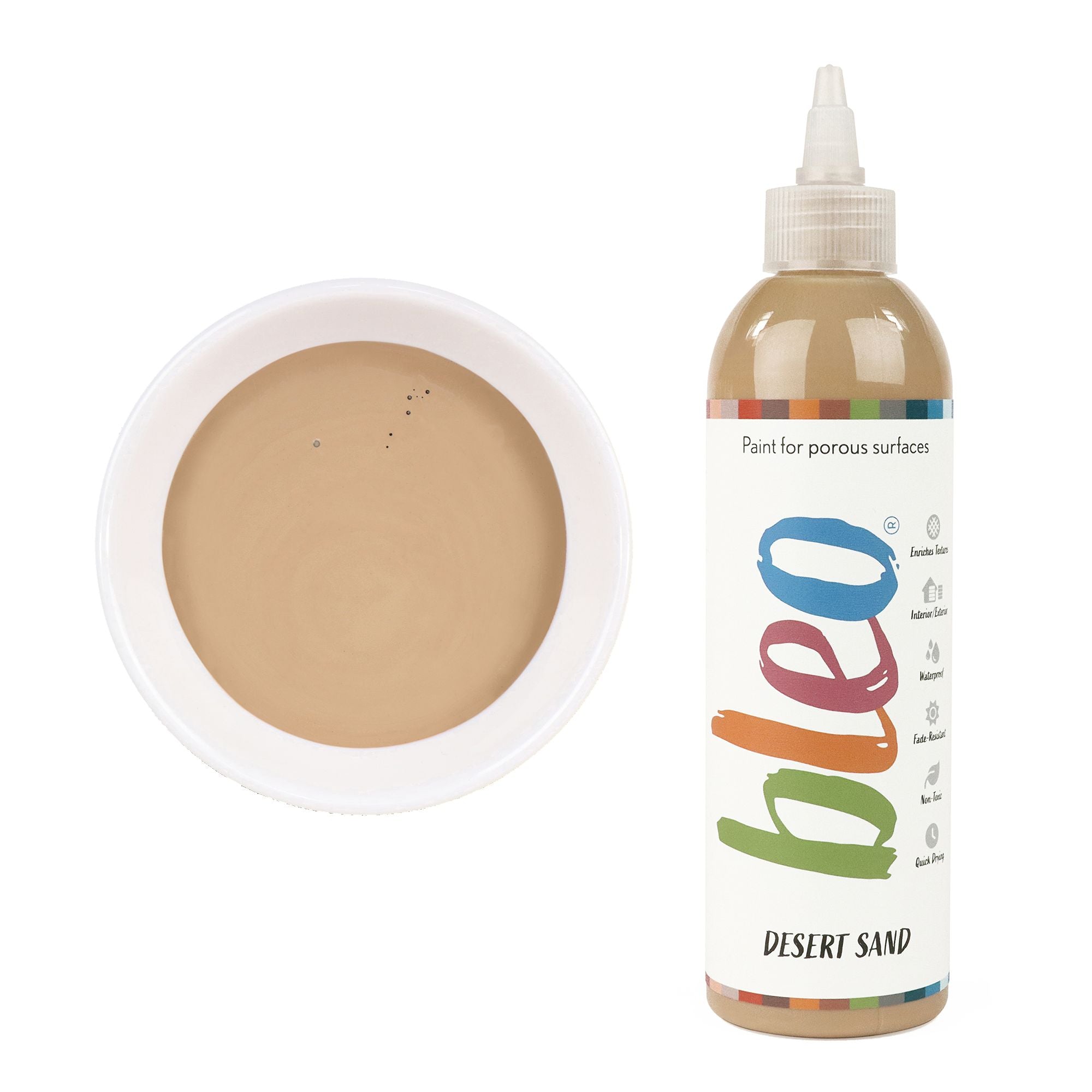 GLDB105025 [file:GLDB105025-1.jpg] Bleo Gel Paint, Desert Sand (250ml)