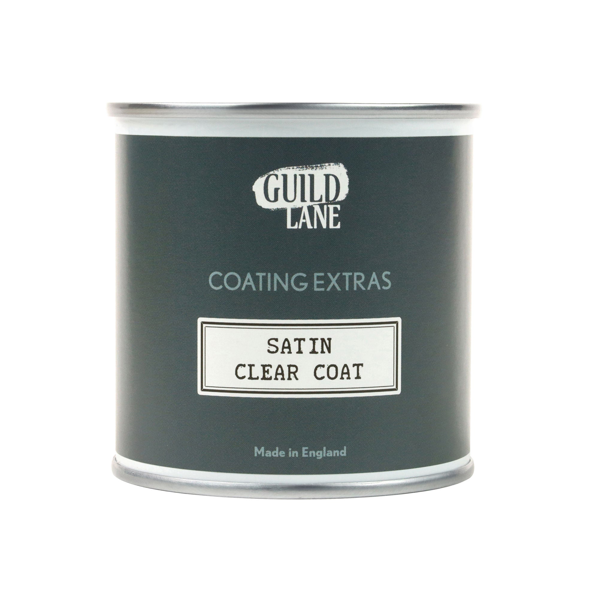 GLDCEX1400250 [file:GLDCEX1400250-1.jpg] Acrylic Satin Top Coat, Clear (250ml Tin)