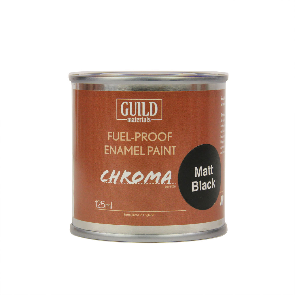 GLDCHR6303-2 [file:GLDCHR6303-2.jpg] Chroma Enamel Fuelproof Paint, Matt (125ml Tin)