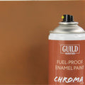 GLDCHR6514 [file:GLDCHR6514-1.jpg] Chroma Enamel Fuelproof Paint Matt Dark Earth (400ml Aerosol)