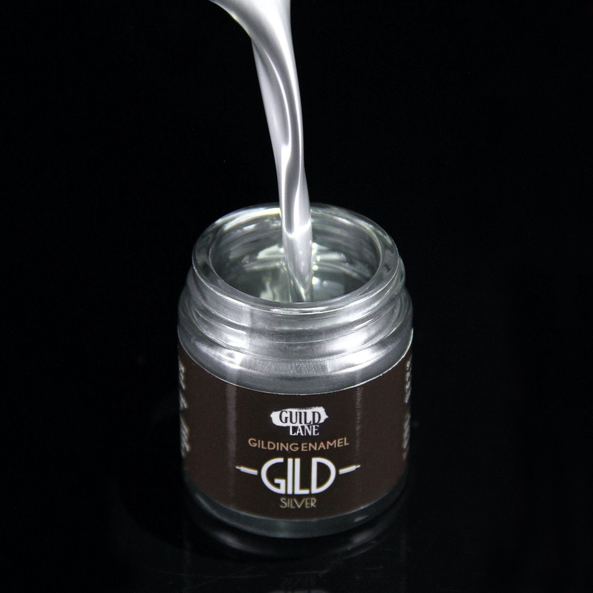 GLDGDCH0015-3 [file:GLDGDCH0015-3.jpg] GILD Gilding Oil-Based Enamel Paint, Chrome