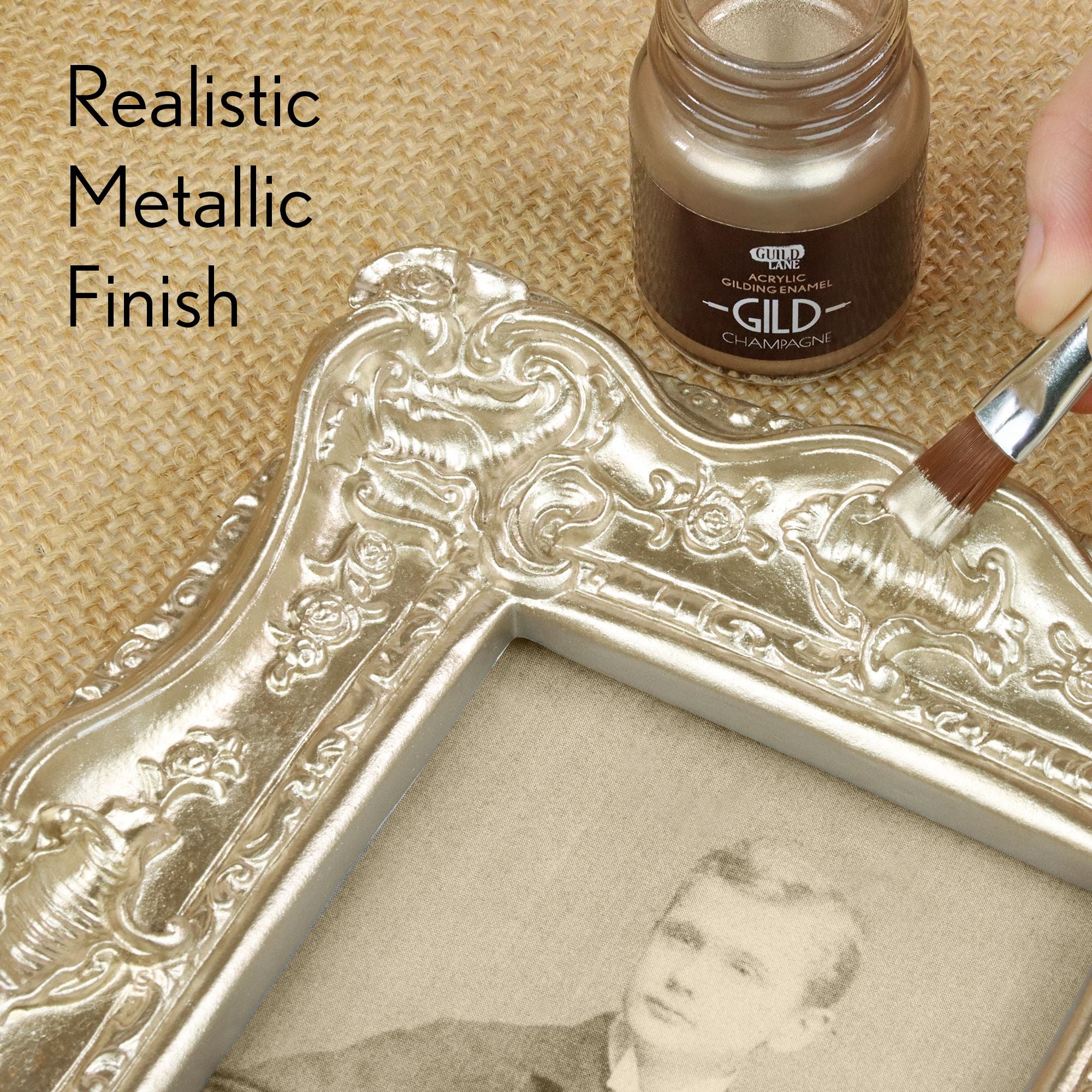 GLDGDCM0030-4 [file:GLDGDCM0030-4.jpg] GILD Acrylic Gilding Paint, Champagne