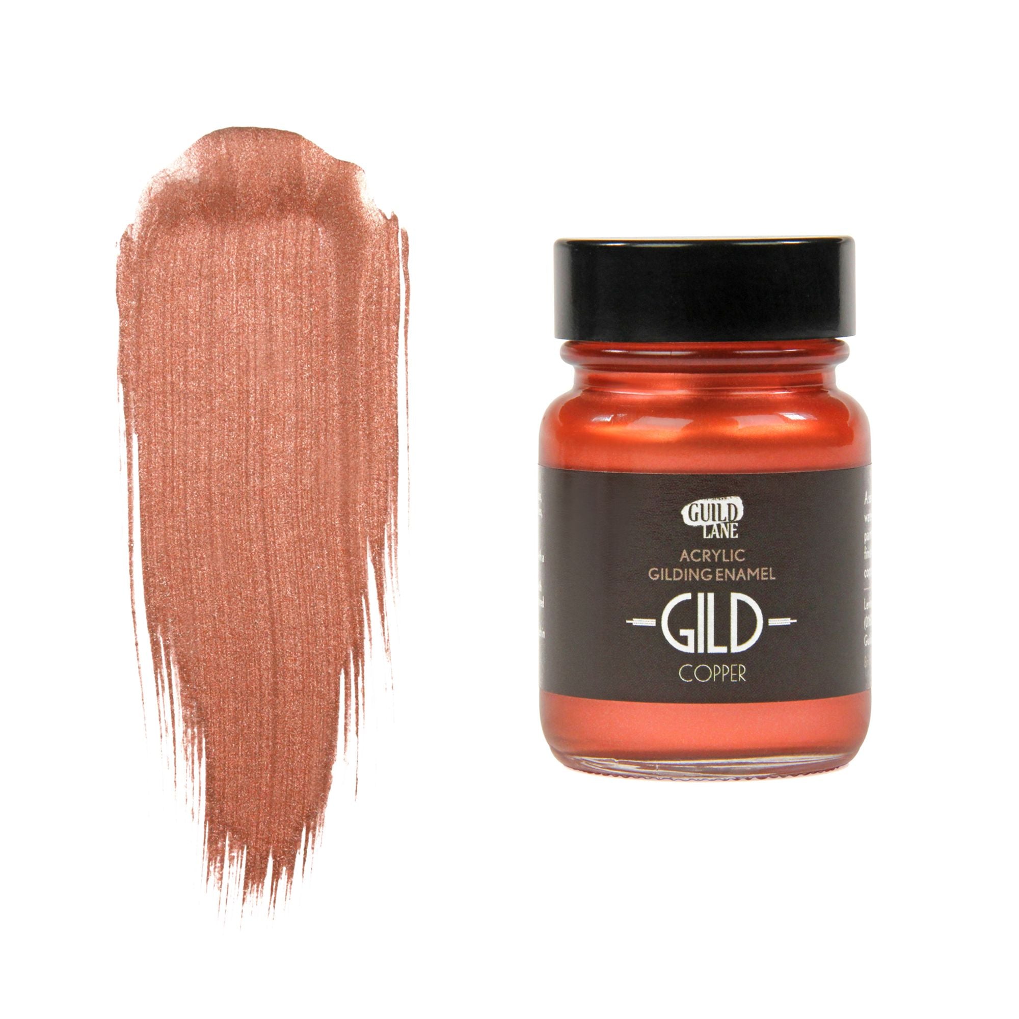GLDGDCP0030-1 [file:GLDGDCP0030-1.jpg] GILD Acrylic Gilding Paint, Copper