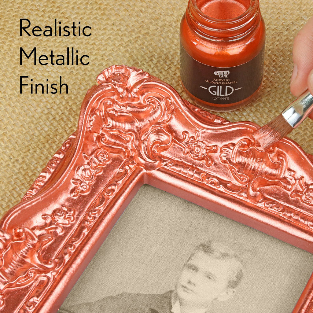GLDGDCP0030-4 [file:GLDGDCP0030-4.jpg] GILD Acrylic Gilding Paint, Copper