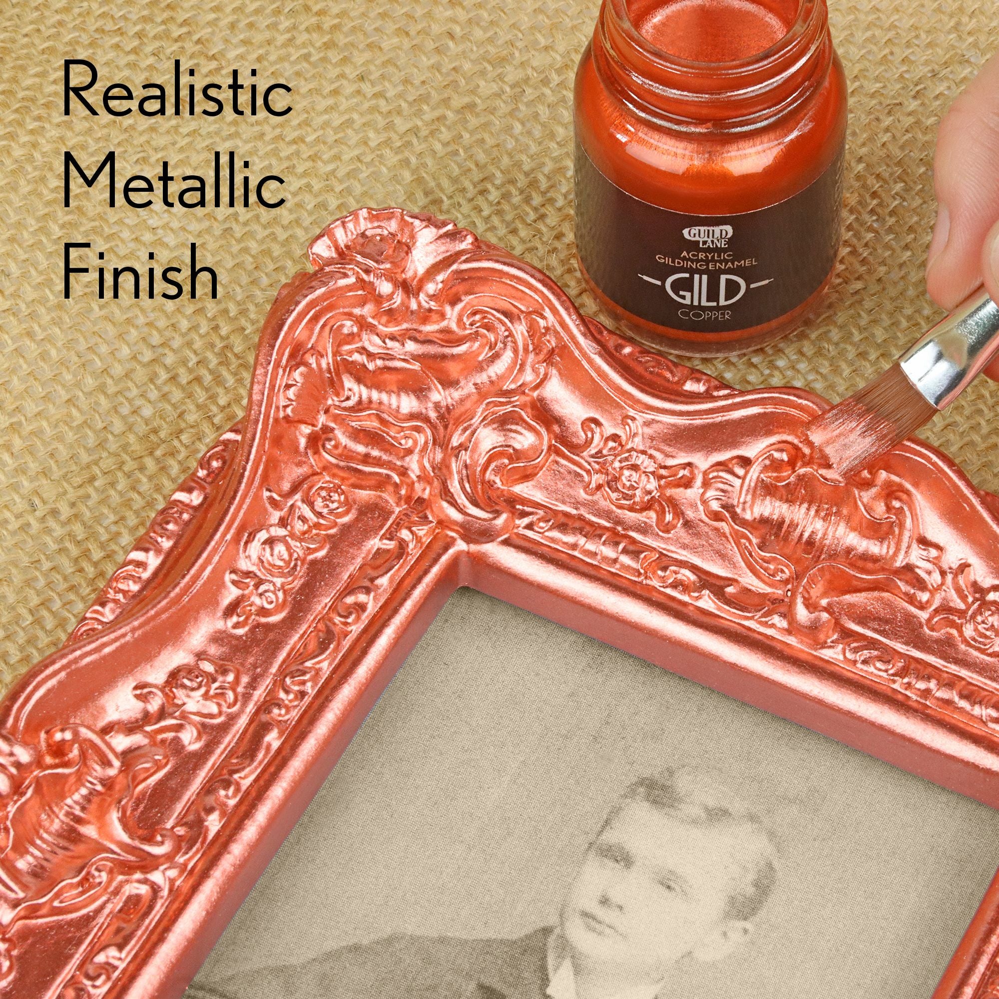 GLDGDCP0030-4 [file:GLDGDCP0030-4.jpg] GILD Acrylic Gilding Paint, Copper