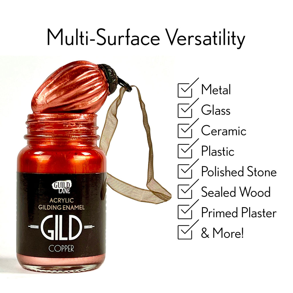 GLDGDCP0030-6 [file:GLDGDCP0030-6.jpg] GILD Acrylic Gilding Paint, Copper