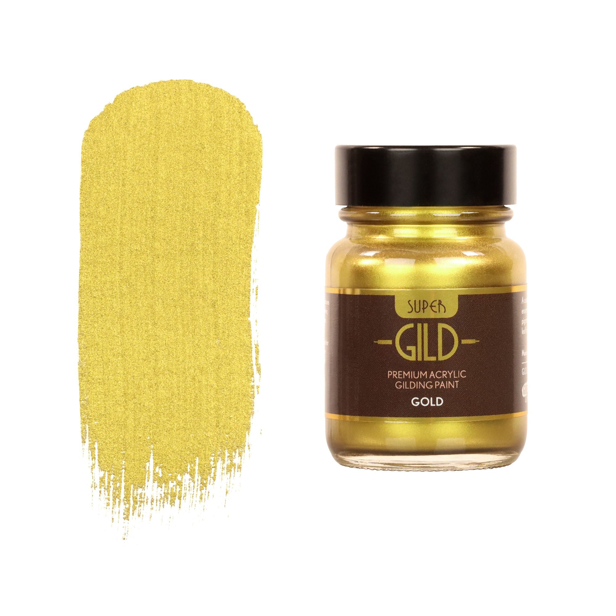 GLDGDGD0030-1 [file:GLDGDGD0030-1.jpg] Super GILD Acrylic Gilding Paint, Gold
