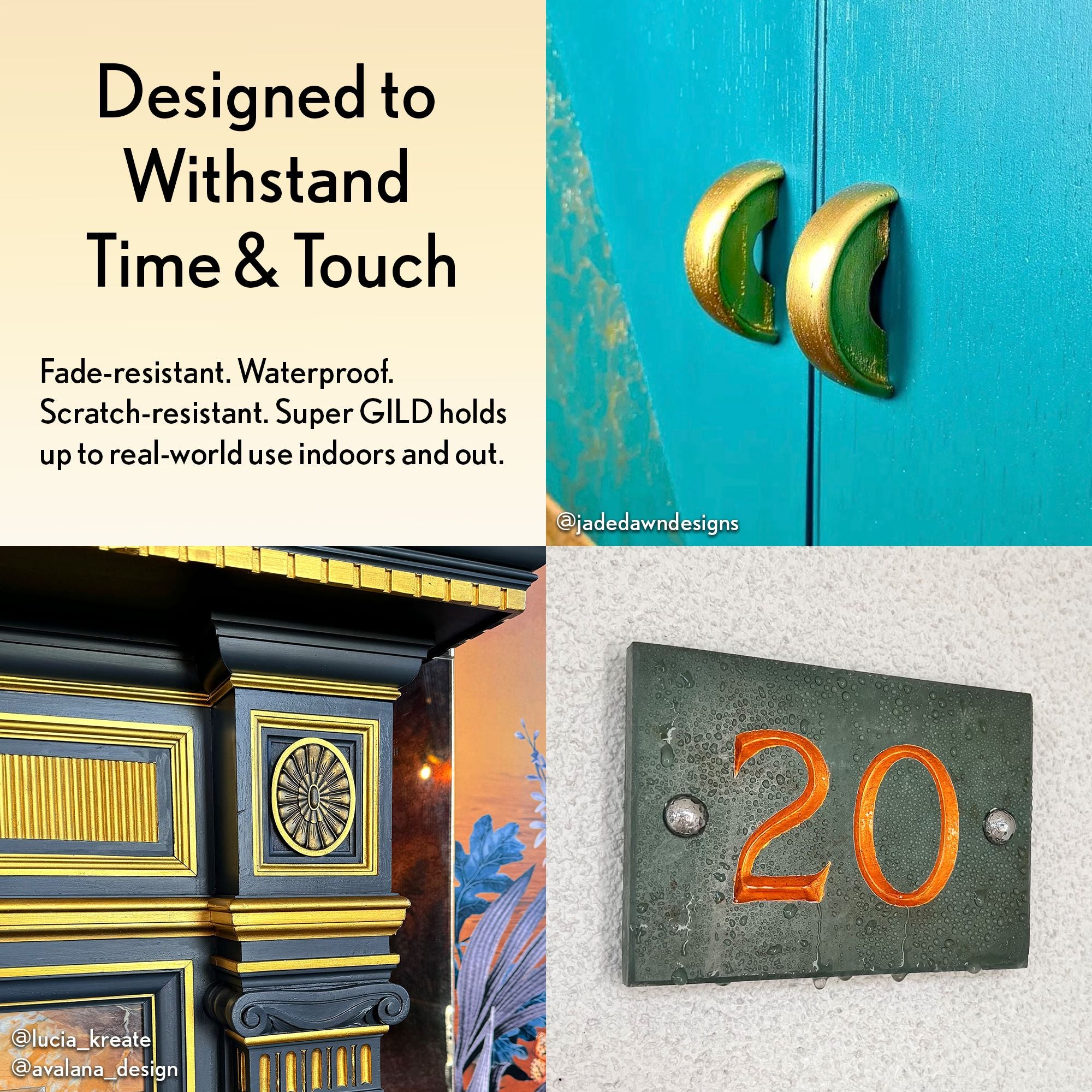 GLDGDGD0030-6 [file:GLDGDGD0030-6.jpg] Super GILD Acrylic Gilding Paint, Gold