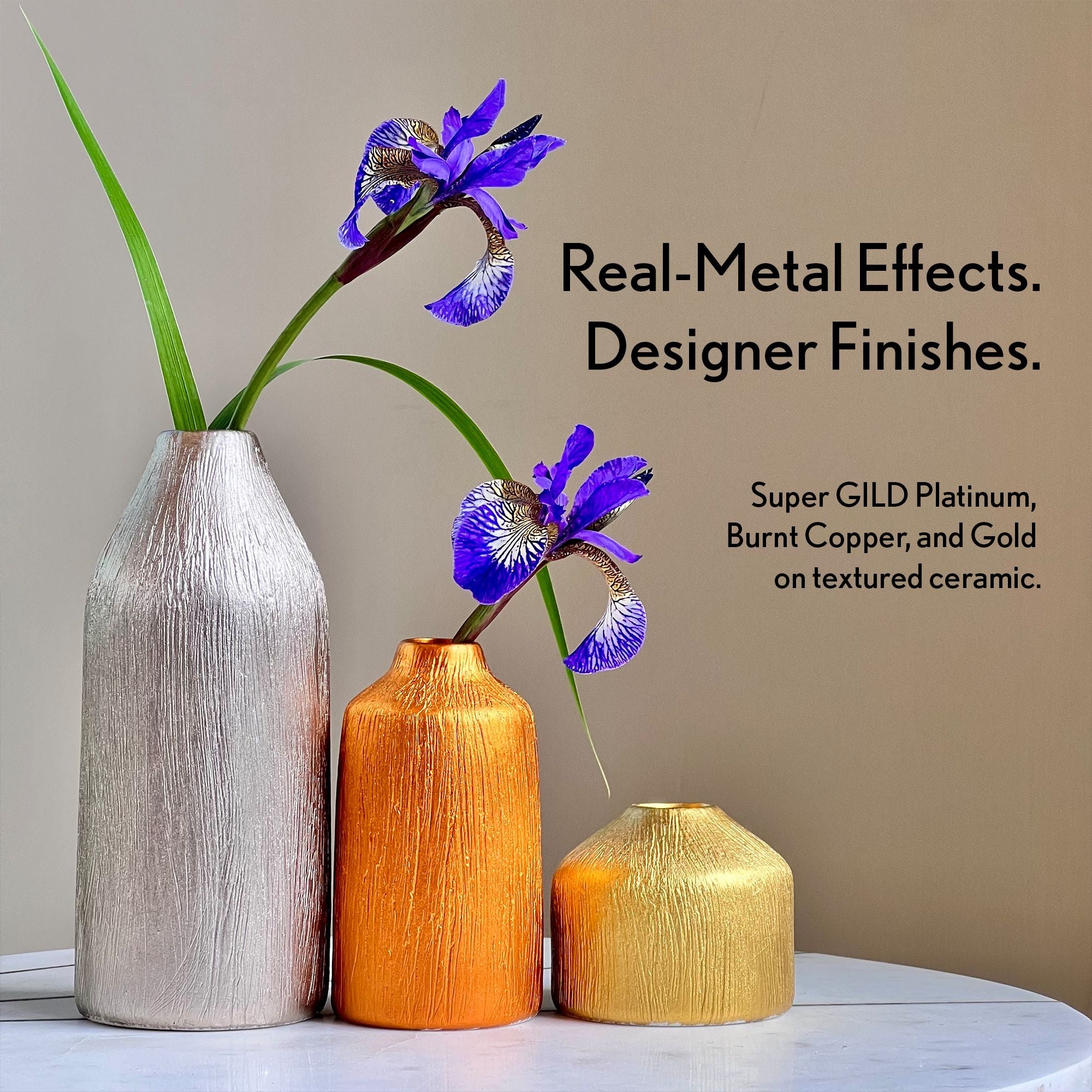 GLDGDPL0030-4 [file:GLDGDPL0030-4.jpg] Super GILD Acrylic Gilding Paint, Platinum