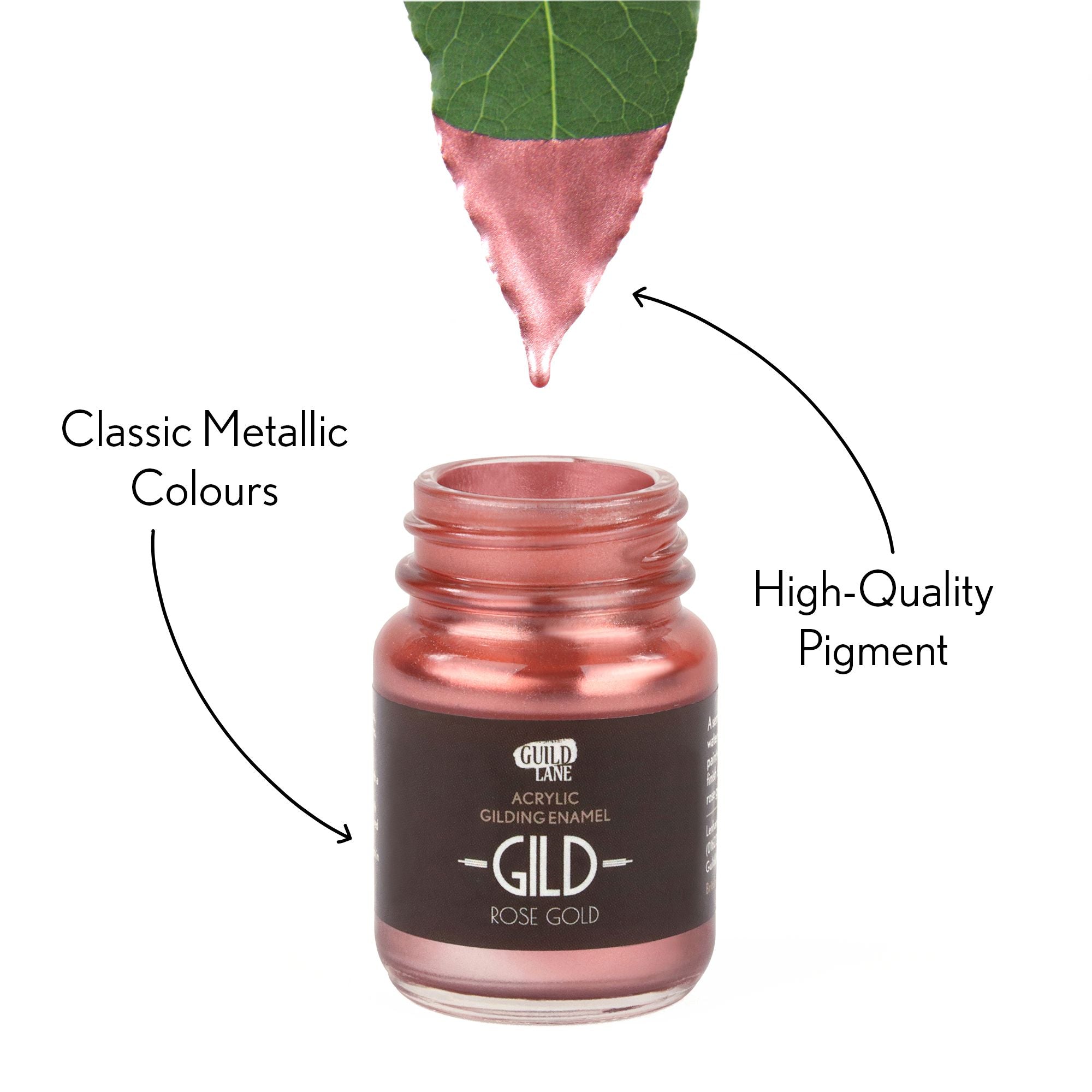 GLDGDRG0030-2 [file:GLDGDRG0030-2.jpg] GILD Acrylic Gilding Paint, Rose Gold