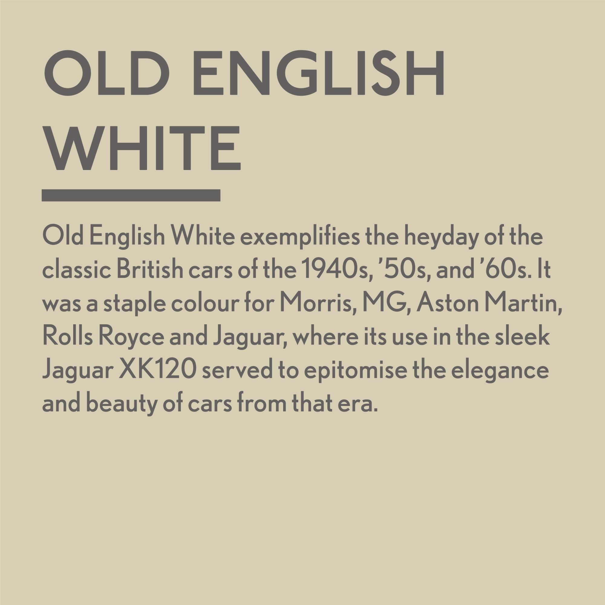 GLDJ101003-9 [file:GLDJ101003-9.jpg] Jubilee Maker Paint, Old English White
