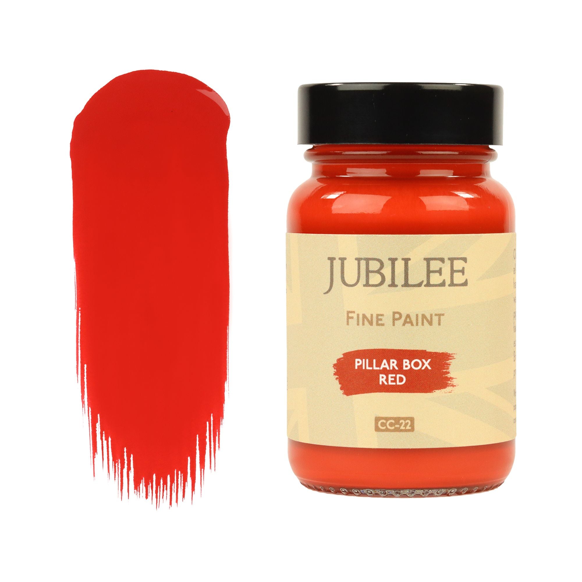 GLDJ101008 [file:GLDJ101008-1.jpg] Jubilee Maker Paint (CC-22), Pillar Box Red (60ml)