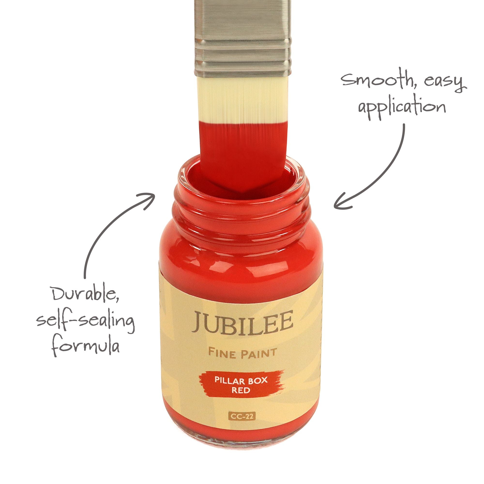 GLDJ101008-2 [file:GLDJ101008-2.jpg] Jubilee Maker Paint, Pillar Box Red