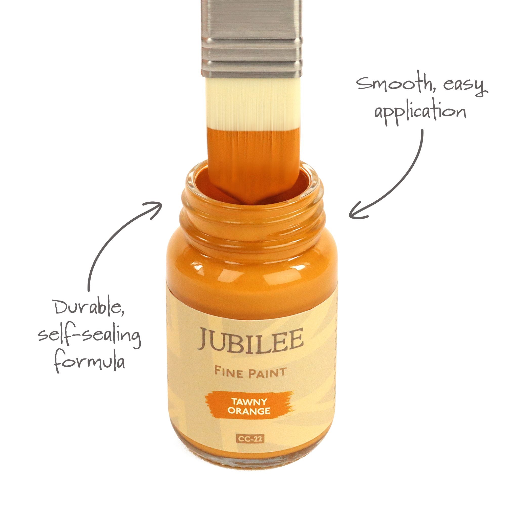 GLDJ101015-2 [file:GLDJ101015-2.jpg] Jubilee Maker Paint, Tawny Orange