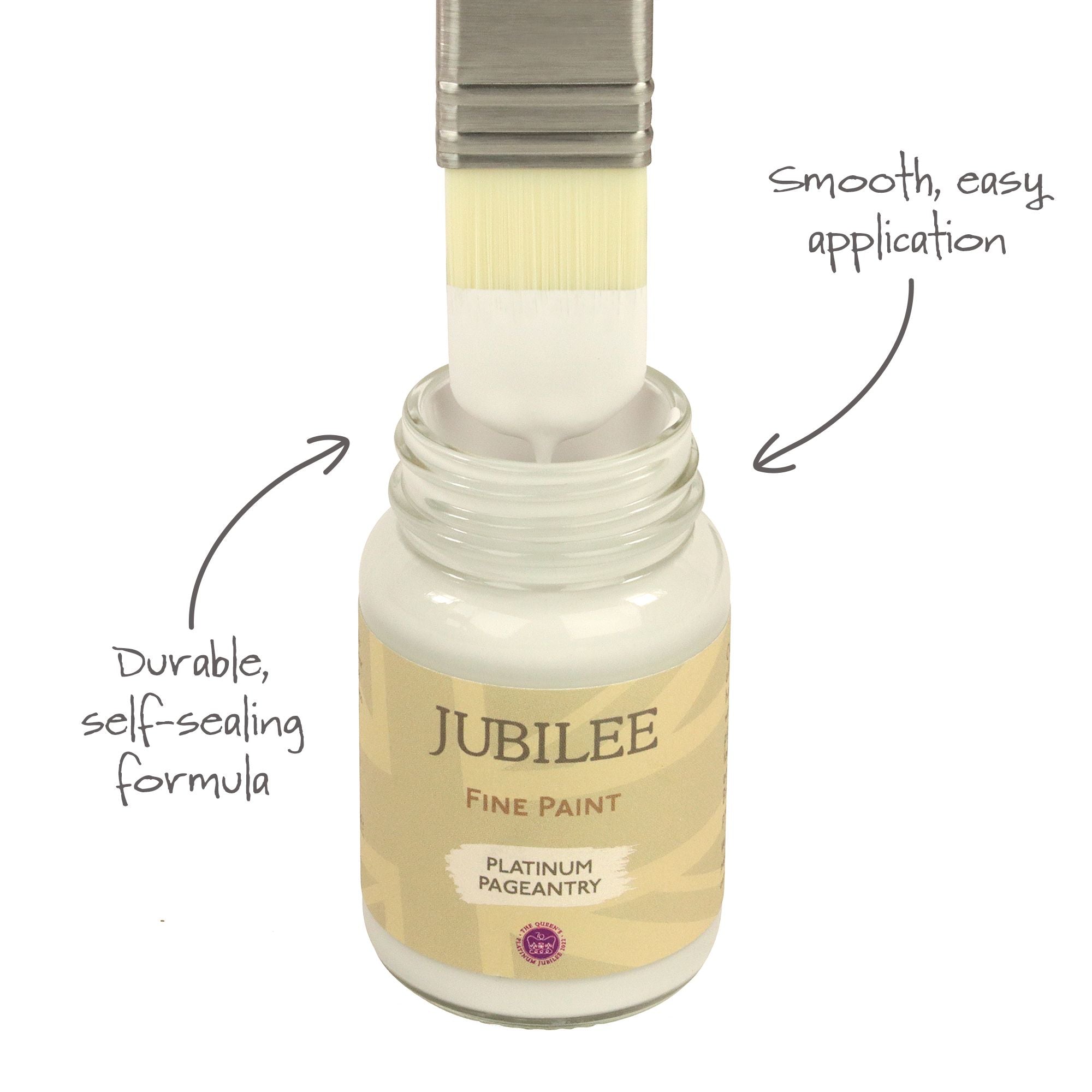 GLDJ101031-2 [file:GLDJ101031-2.jpg] Jubilee Maker Paint, Platinum Pageantry