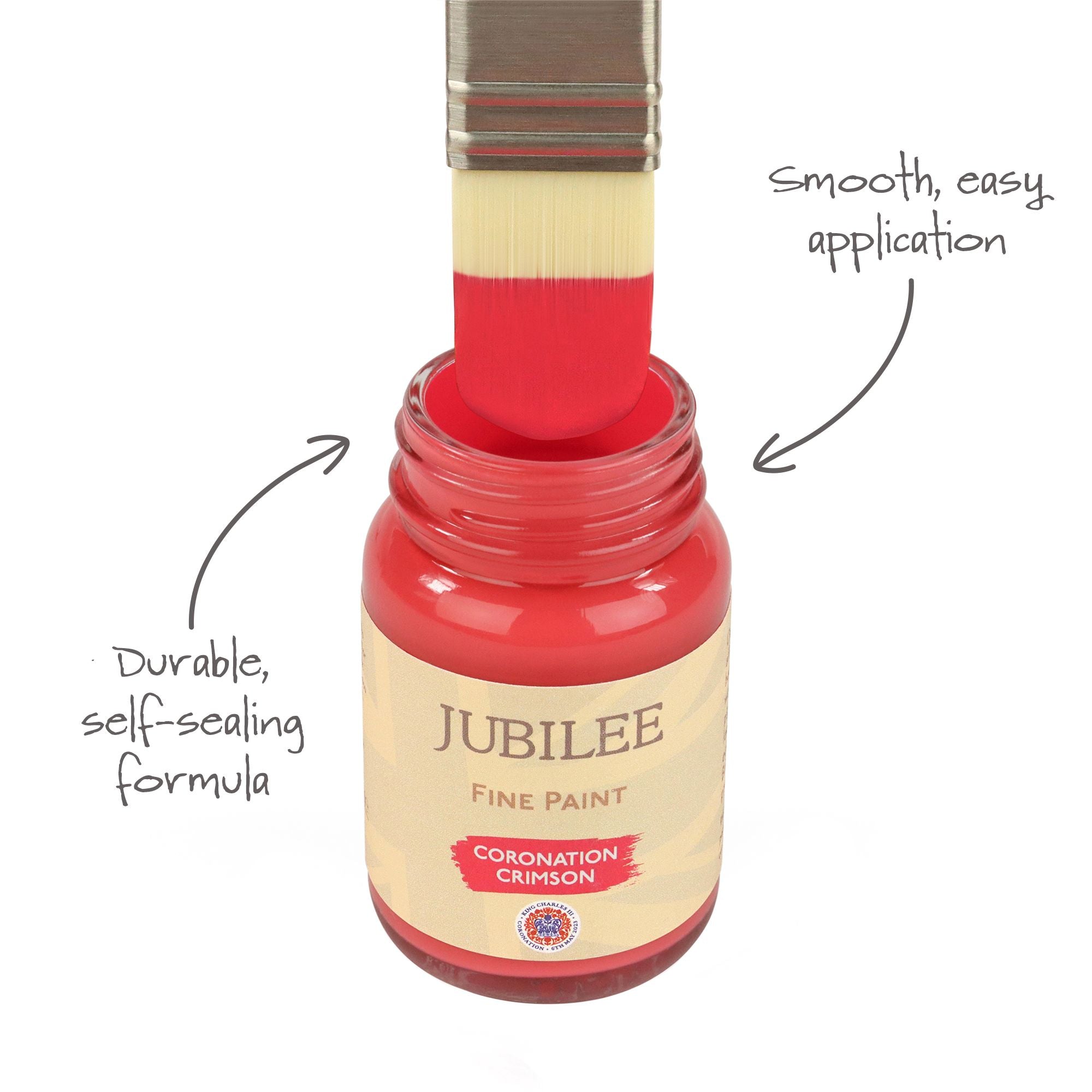 GLDJ101033-2 [file:GLDJ101033-2.jpg] Jubilee Maker Paint, Coronation Crimson