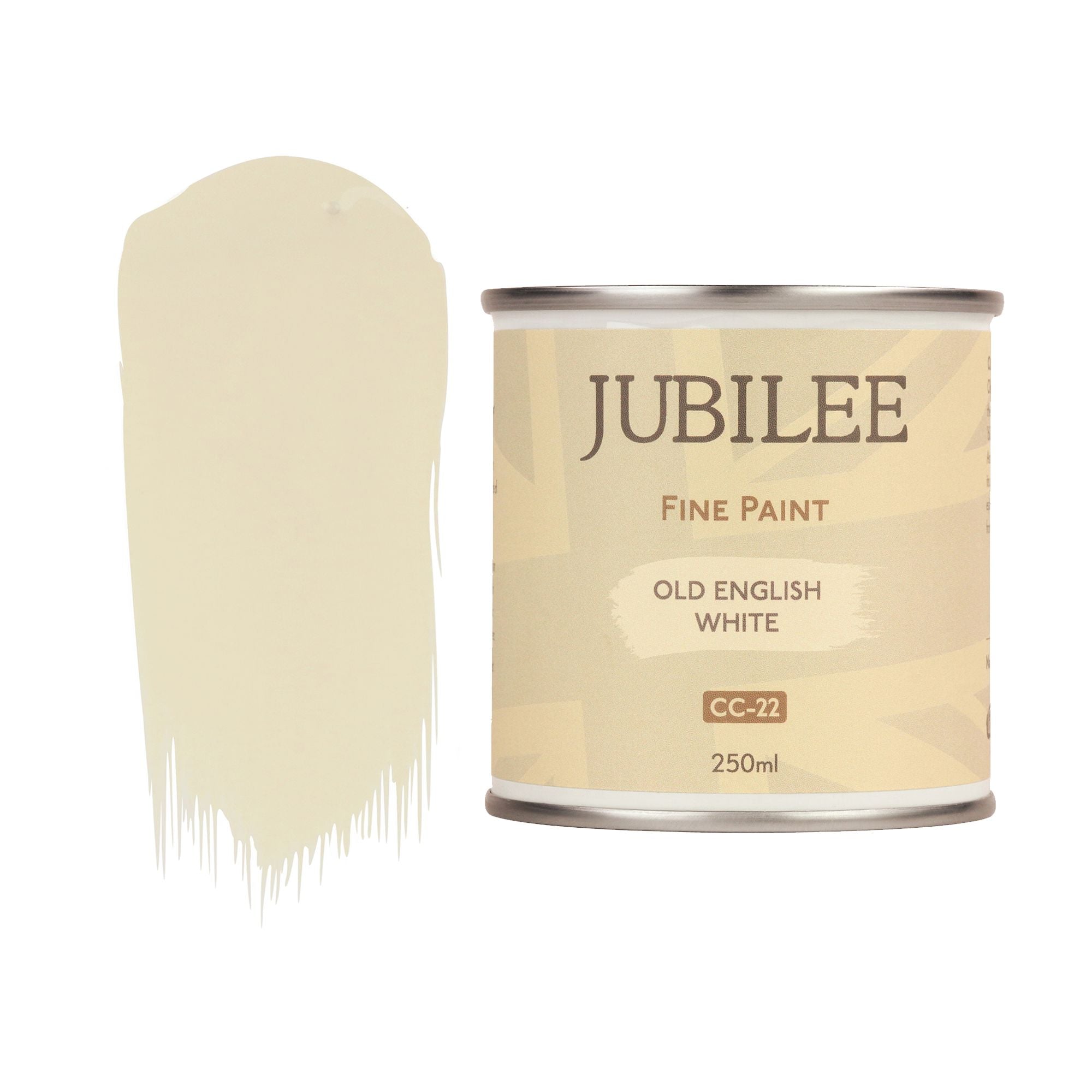 GLDJ103003 [file:GLDJ103003-1.jpg] Jubilee Maker Paint (CC-22), Old English White (250ml)
