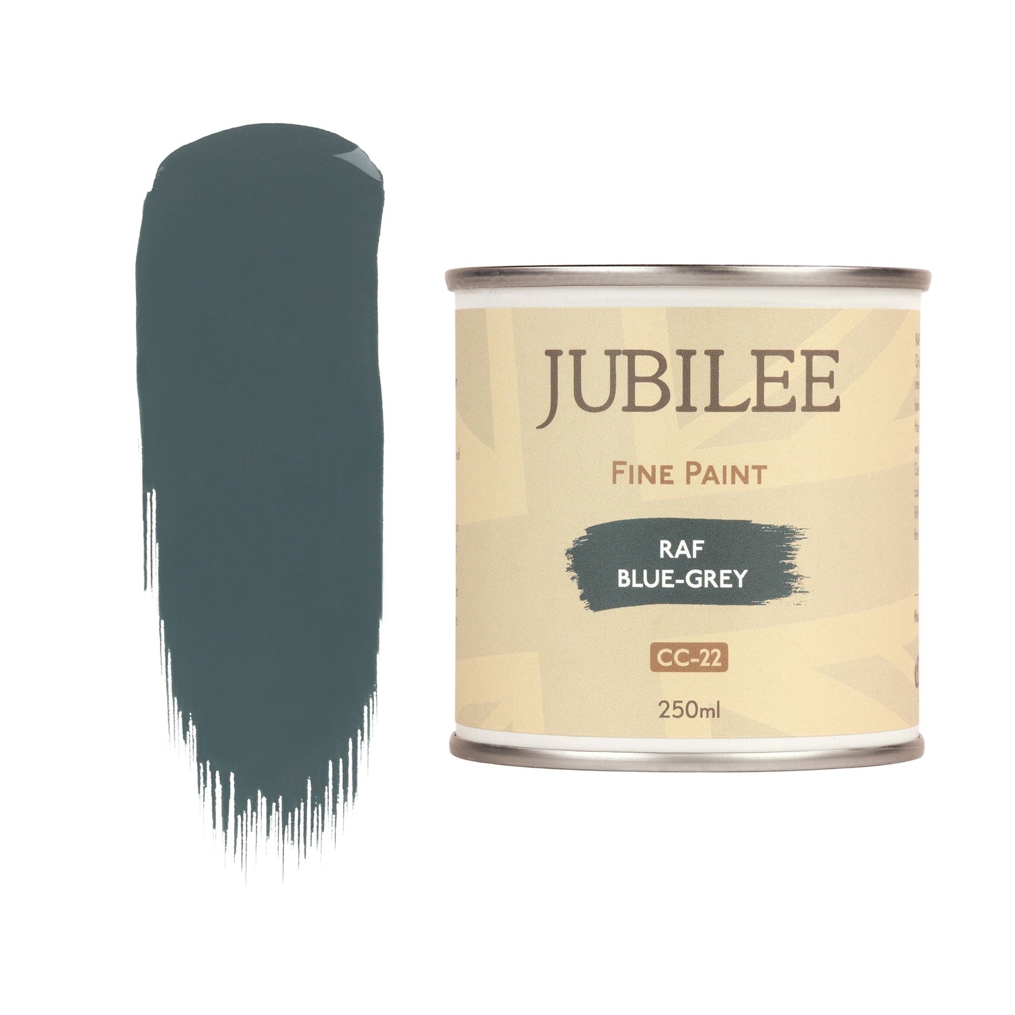 GLDJ103005 [file:GLDJ103005-1.jpg] Jubilee Maker Paint (CC-22), RAF Blue-Grey (250ml)