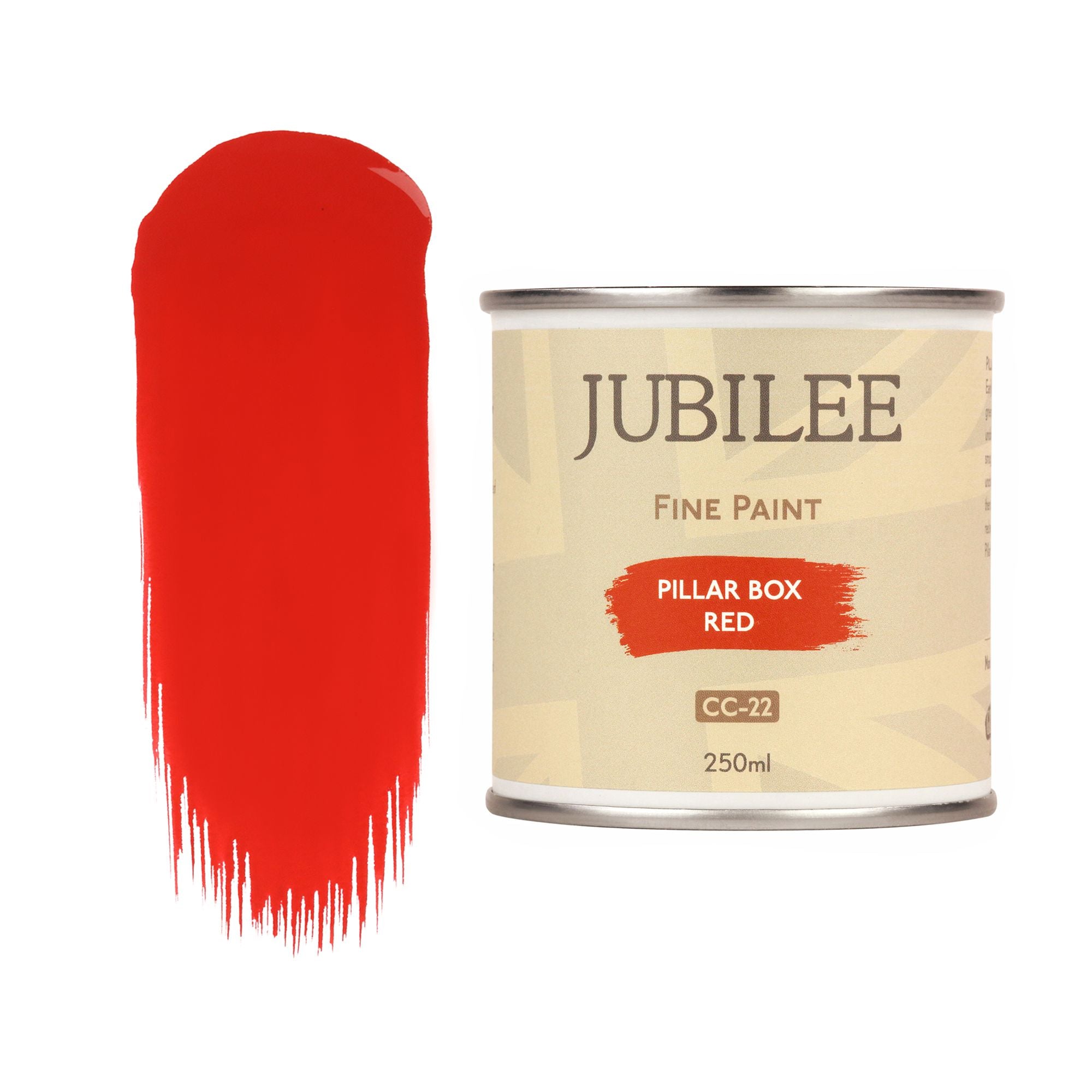 GLDJ103008 [file:GLDJ103008-1.jpg] Jubilee Maker Paint (CC-22), Pillar Box Red (250ml)