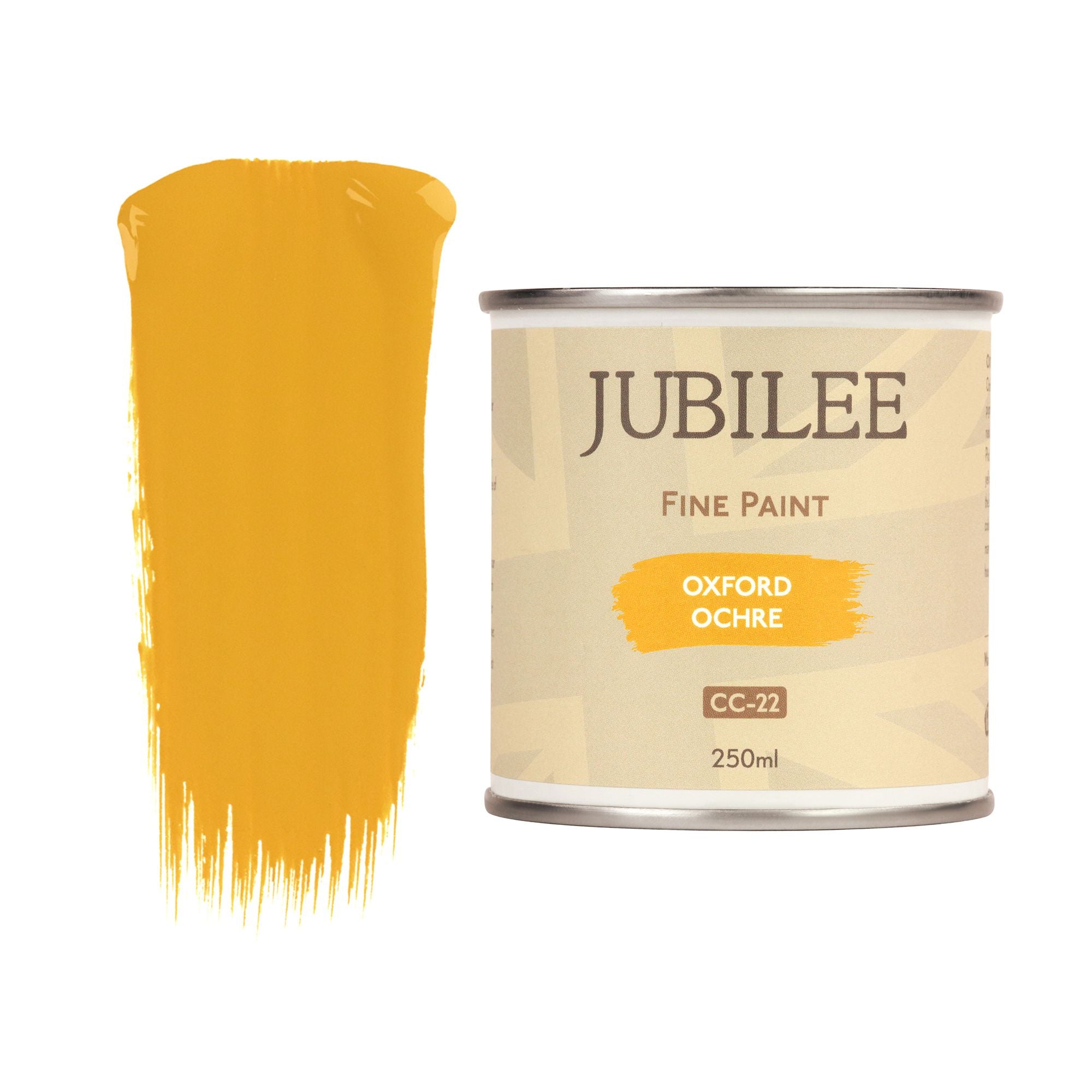 GLDJ103029 [file:GLDJ103029-1.jpg] Jubilee Maker Paint (CC-22), Oxford Ochre (250ml)