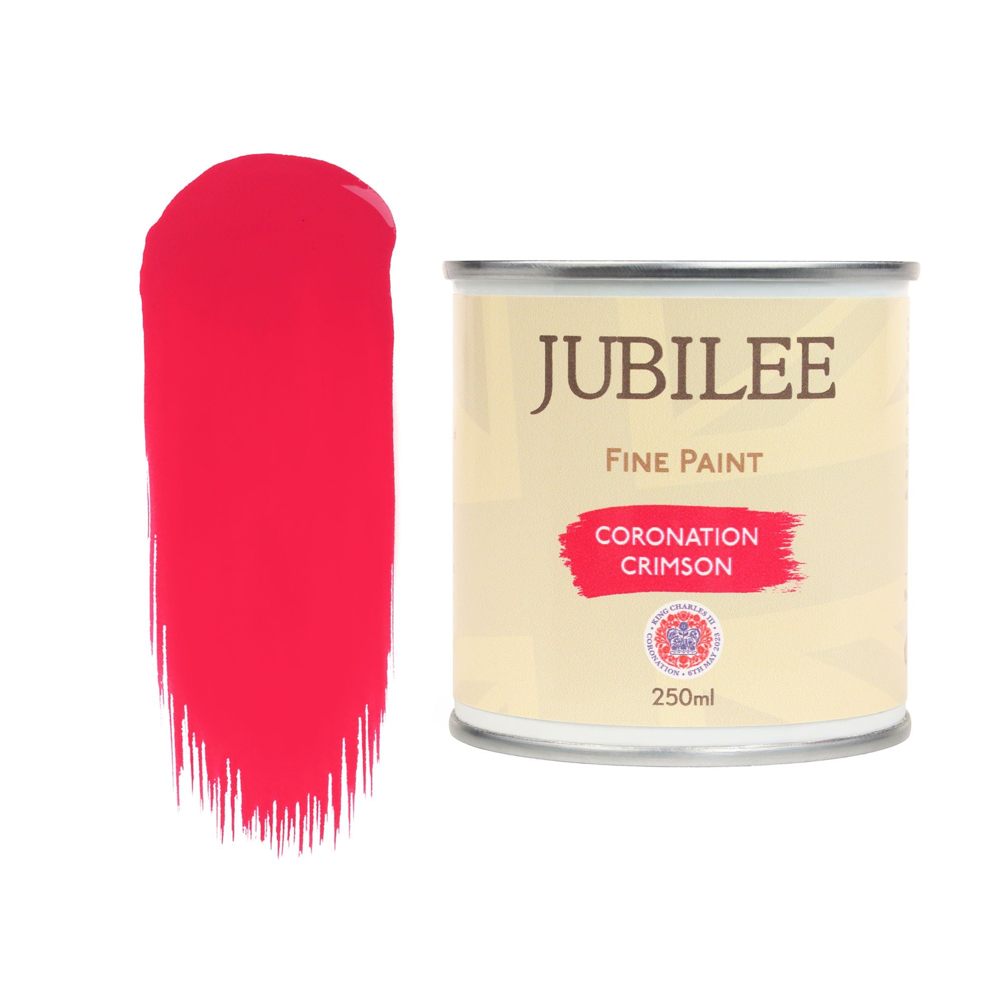 GLDJ103033 [file:GLDJ103033-1.jpg] Jubilee Maker Paint (CC-22), Coronation Crimson (250ml)
