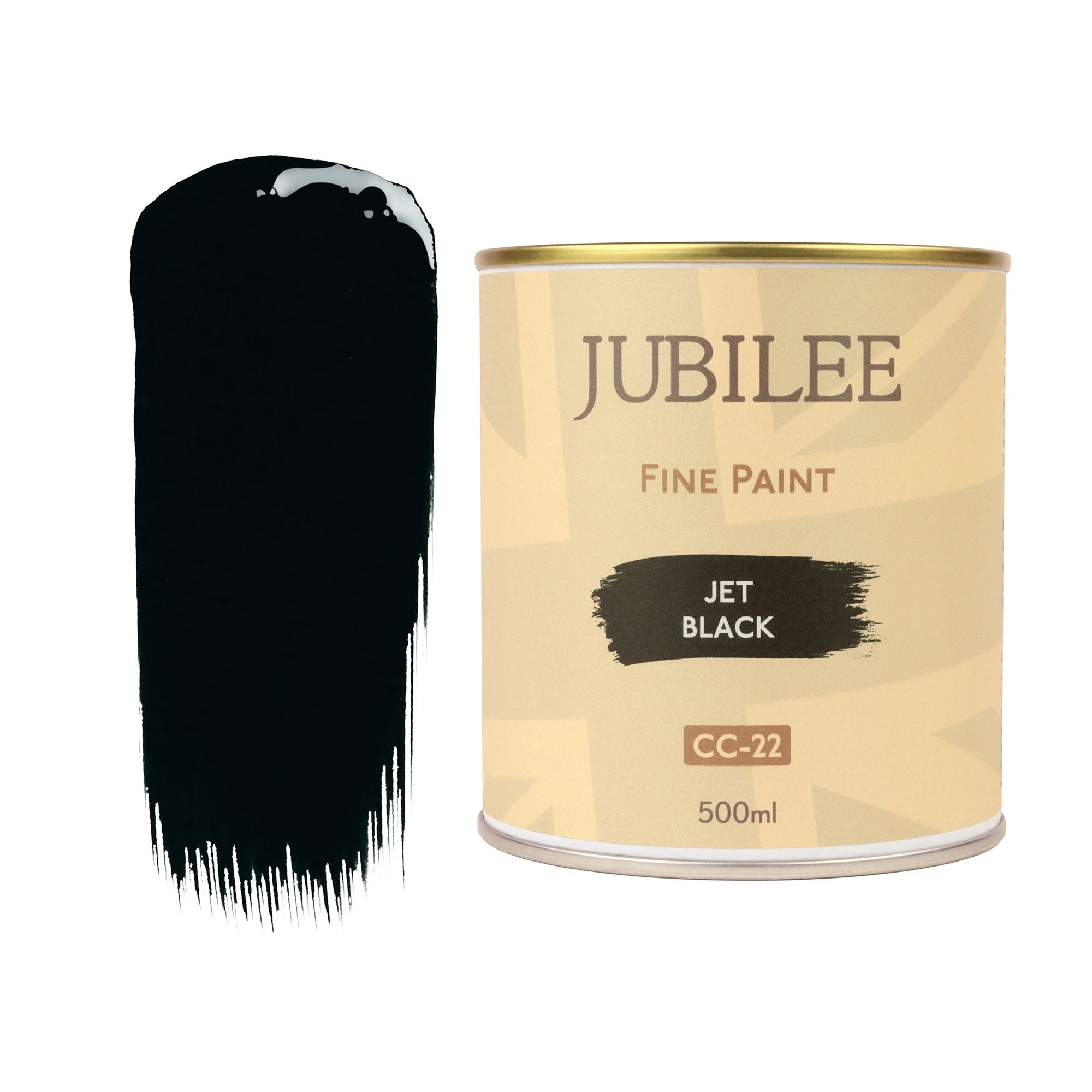 GLDJ105002 [file:GLDJ105002-1.jpg] Jubilee Maker Paint (CC-22), Jet Black (500ml)