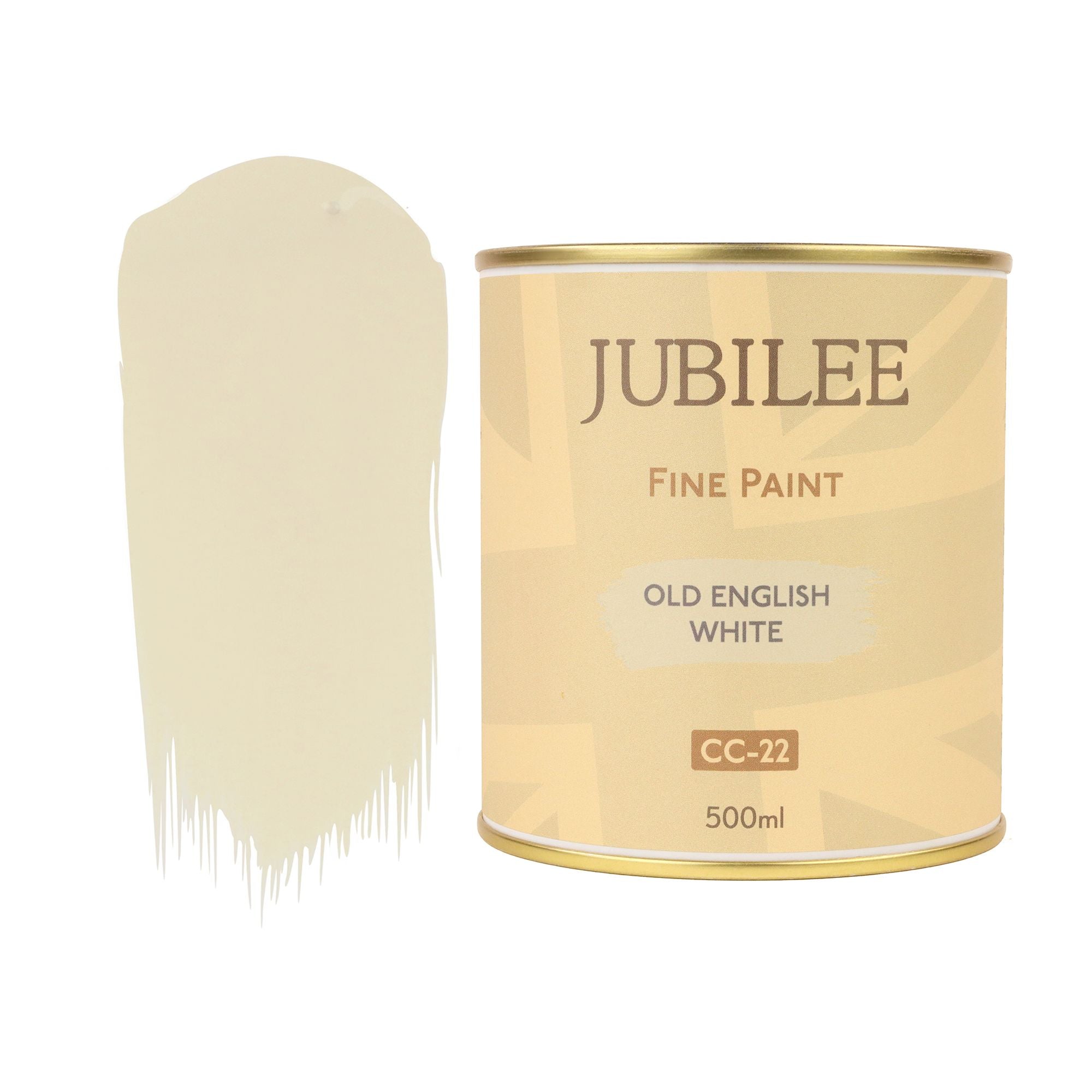 GLDJ105003 [file:GLDJ105003-1.jpg] Jubilee Maker Paint (CC-22), Old English White (500ml)