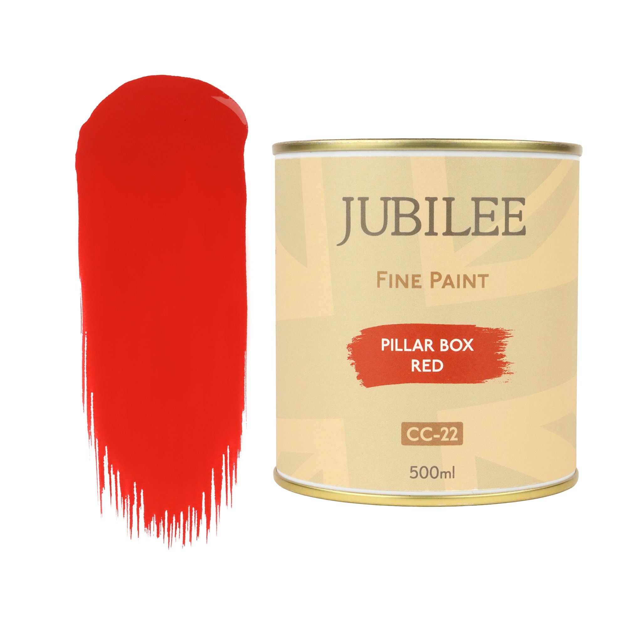 GLDJ105008 [file:GLDJ105008-1.jpg] Jubilee Maker Paint (CC-22), Pillar Box Red (500ml)