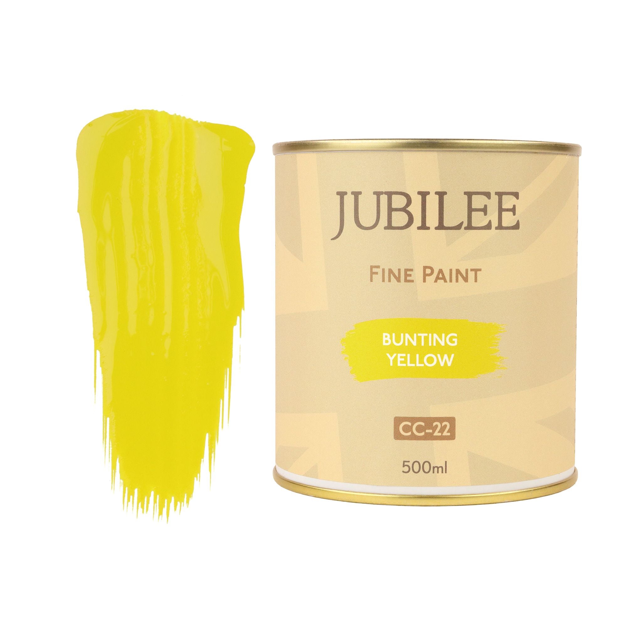 GLDJ105013 [file:GLDJ105013-1.jpg] Jubilee Maker Paint (CC-22), Bunting Yellow (500ml)