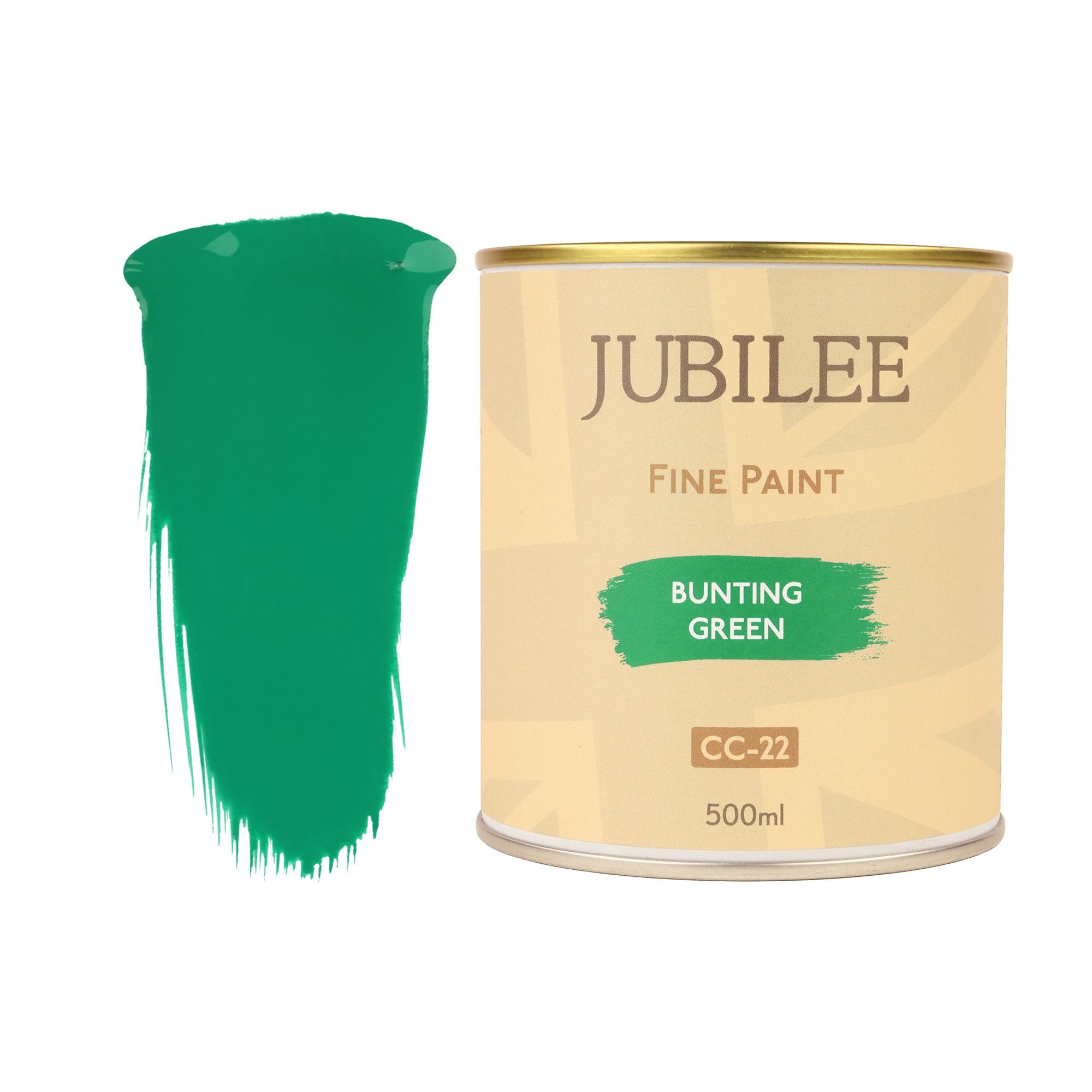GLDJ105018 [file:GLDJ105018-1.jpg] Jubilee Maker Paint (CC-22), Bunting Green (500ml)