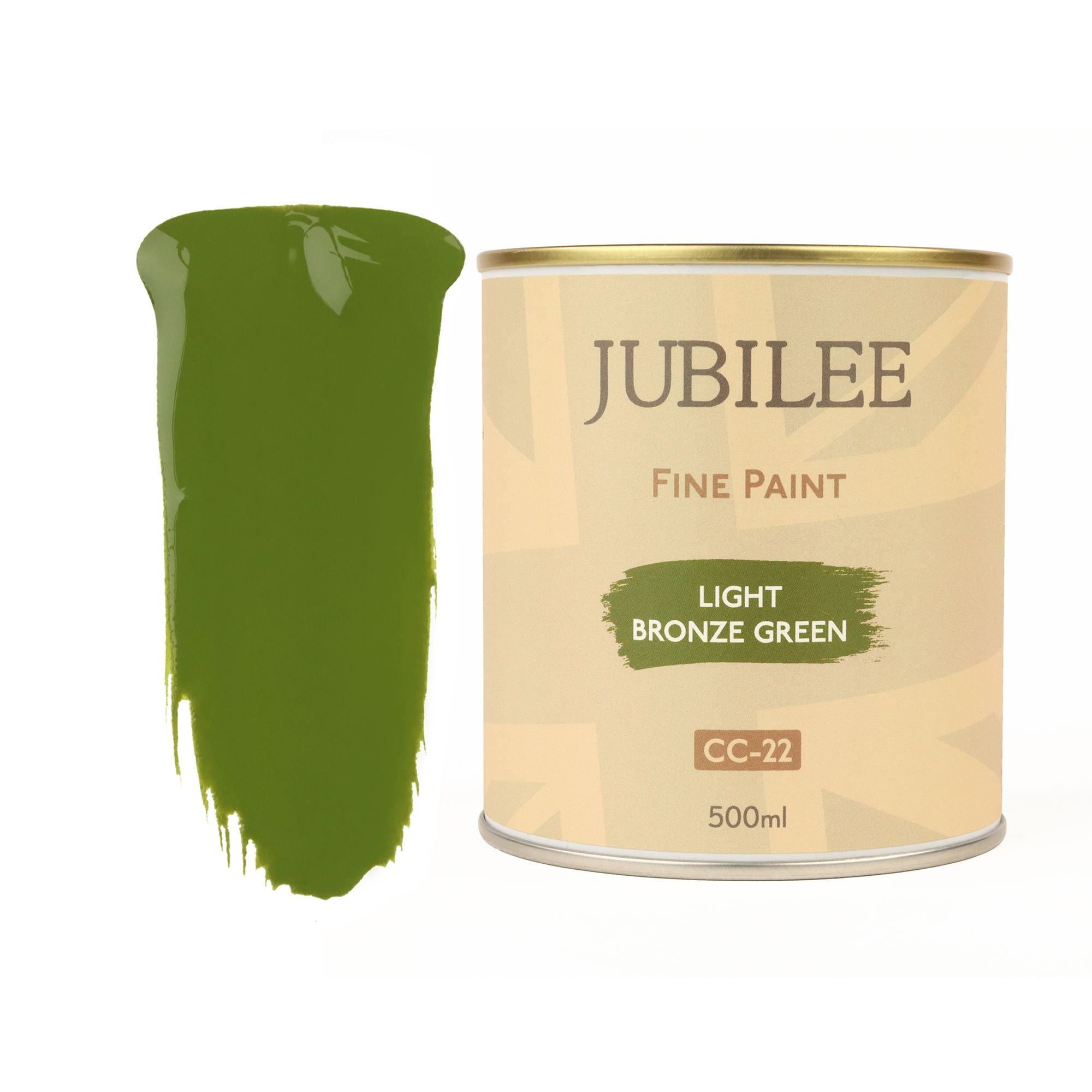 GLDJ105019 [file:GLDJ105019-1.jpg] Jubilee Maker Paint (CC-22), Light Bronze Green (500ml)