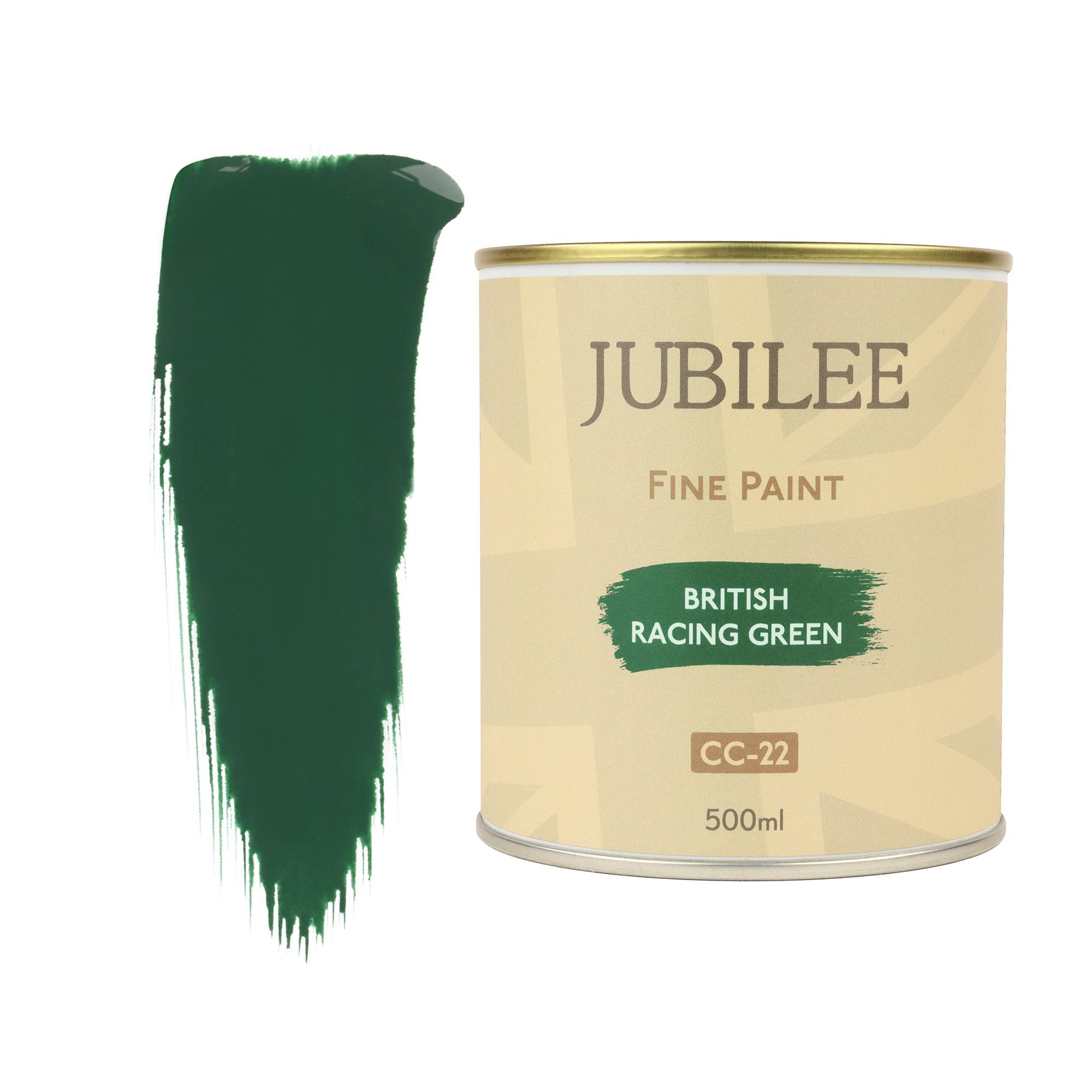 GLDJ105020 [file:GLDJ105020-1.jpg] Jubilee Maker Paint (CC-22), British Racing Green (500ml)