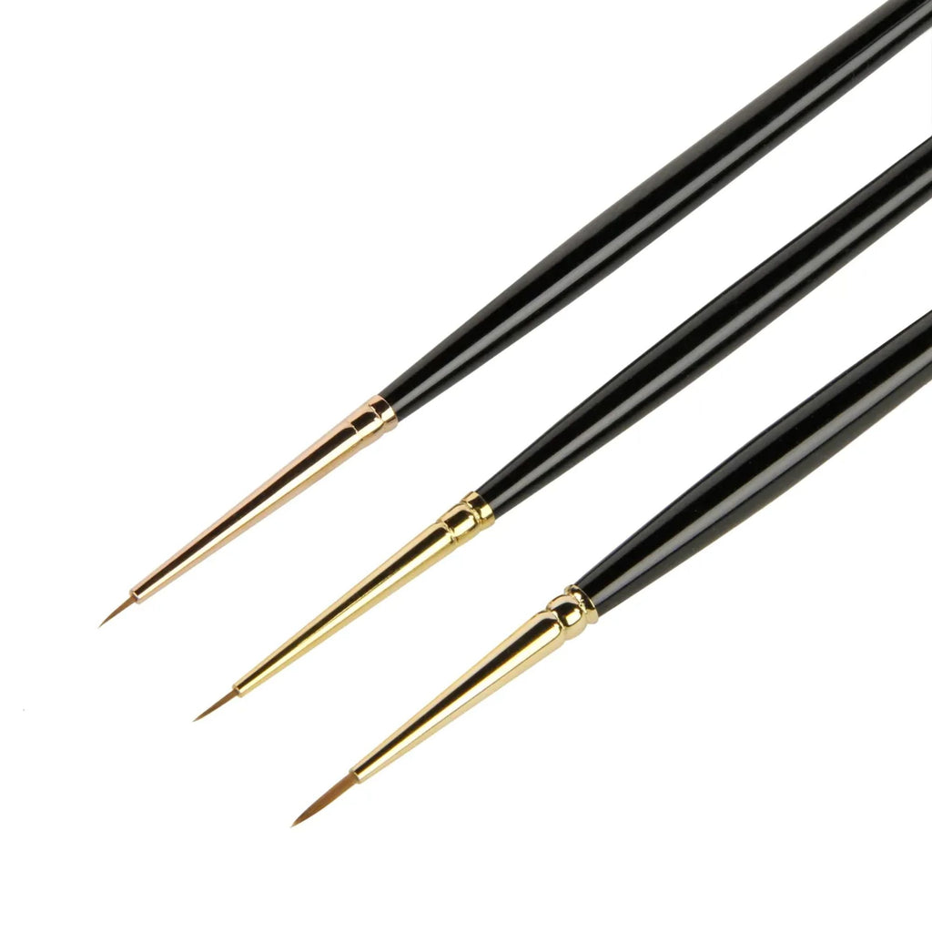 GLDT01102-1 [file:GLDT01102-1.jpg] Professional Miniature Brush Set (3 pcs)