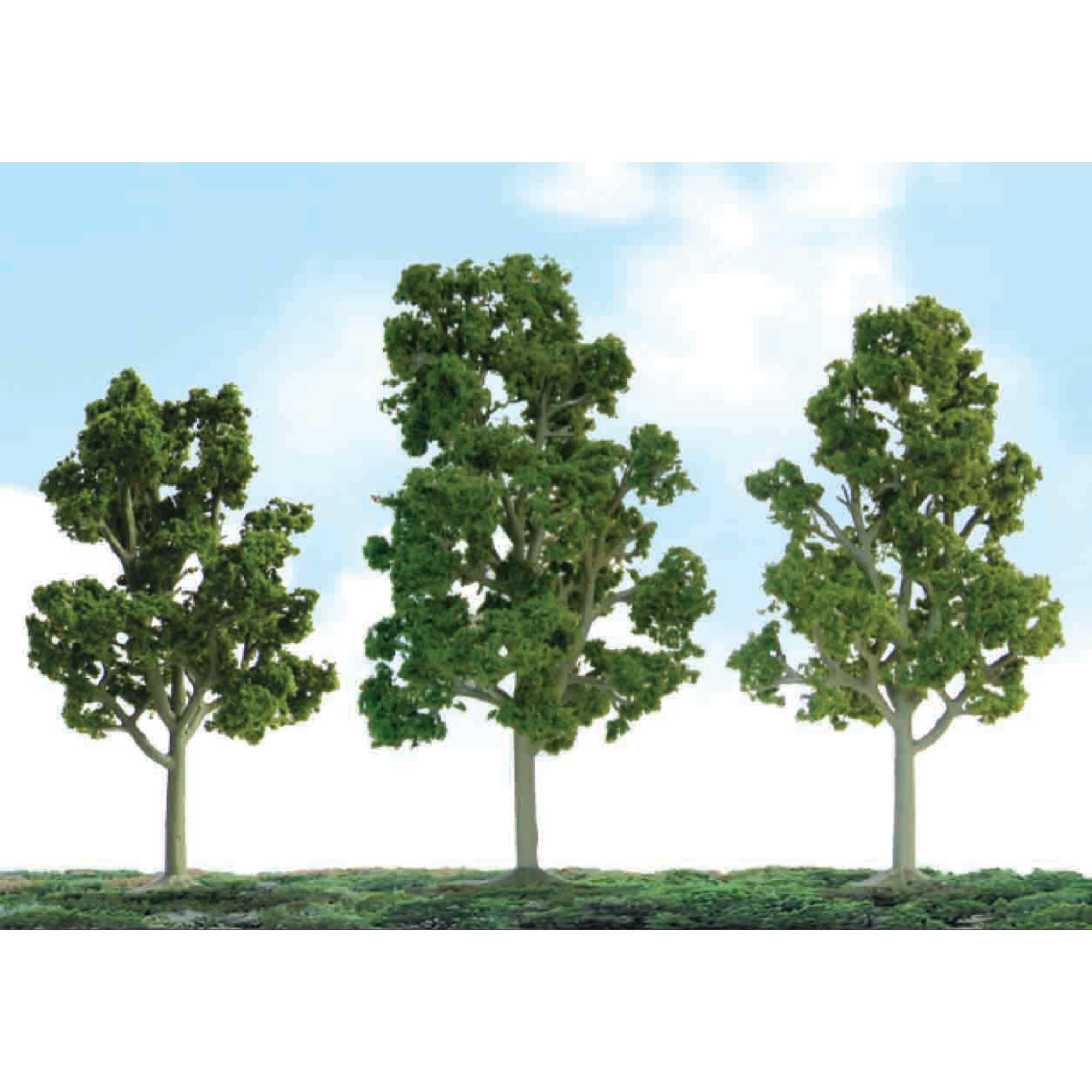 JTT92102 [file:JTT92102-1.jpg] Scenic Sycamore, 5in to 5.5in, HO-Scale, (3 pcs)