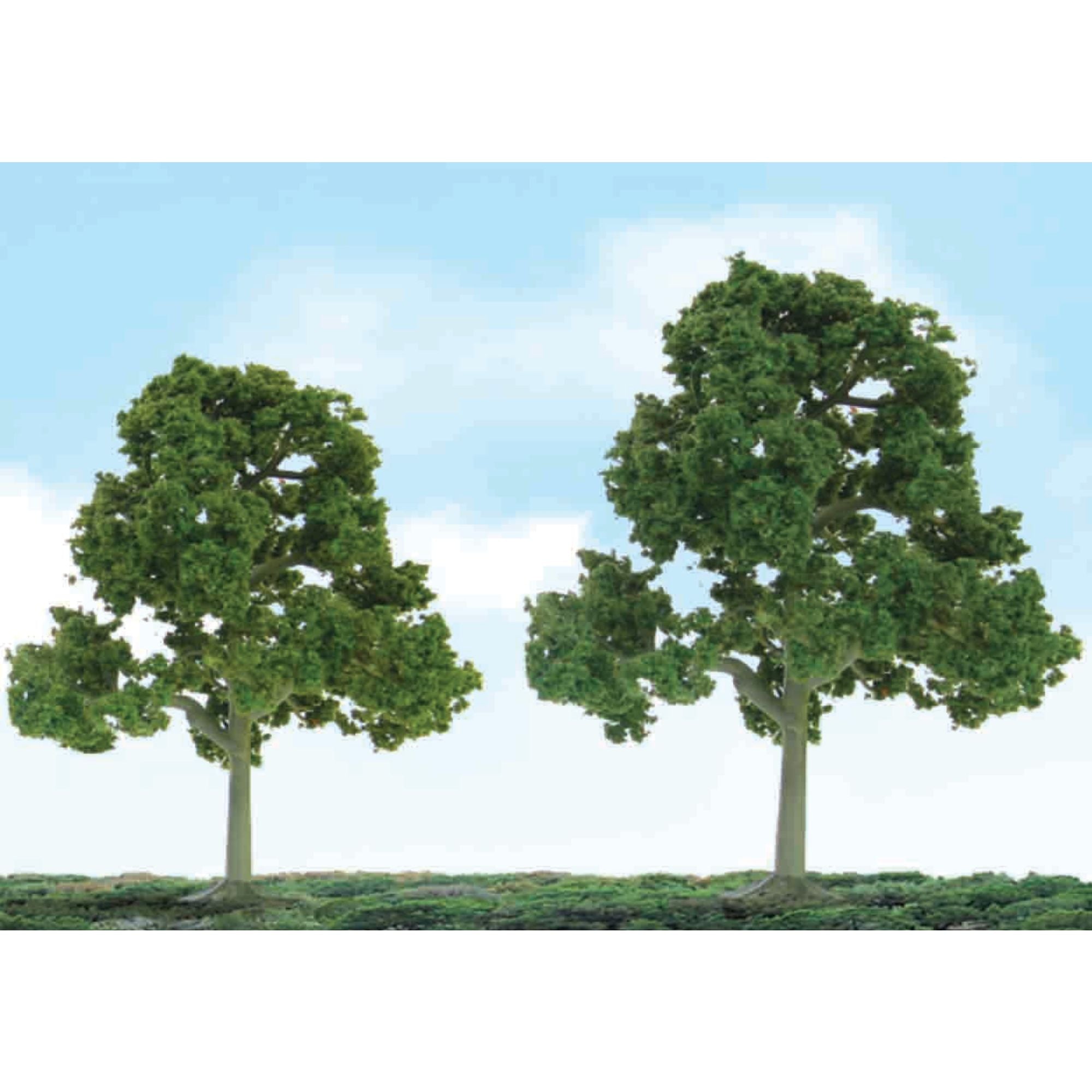 JTT92109 [file:JTT92109-1.jpg] Scenic Deciduous, 5.5in to 6in, O-Scale, (2 pcs)