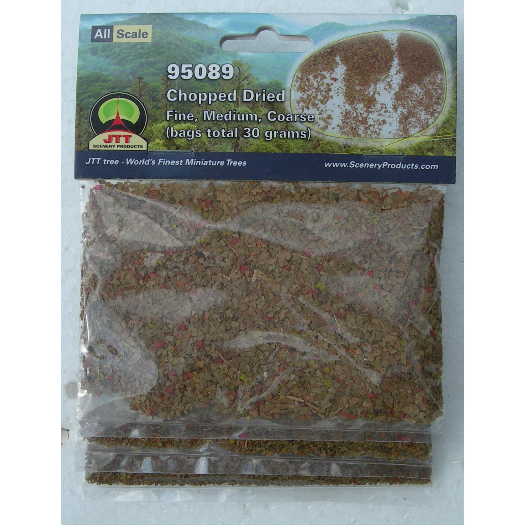 JTT95089-1 [file:JTT95089-1.jpg] Chopped Dried leaves, Fine, Med, Coarse - 9 cubic in. (147.48 cubic cm) per pack