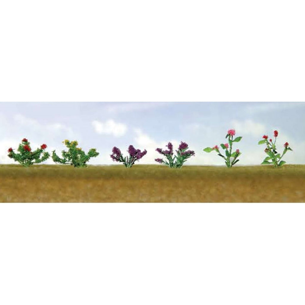 JTT95557-2 [file:JTT95557-2.jpg] O-HO Scale Assorted Flower Plants 1