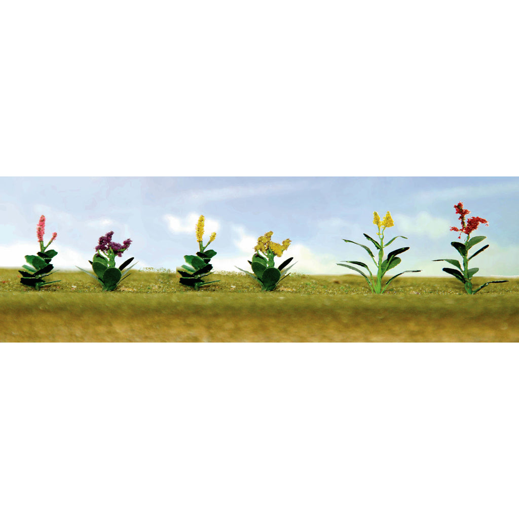 O-HO Scale Assorted Flower Plants 4