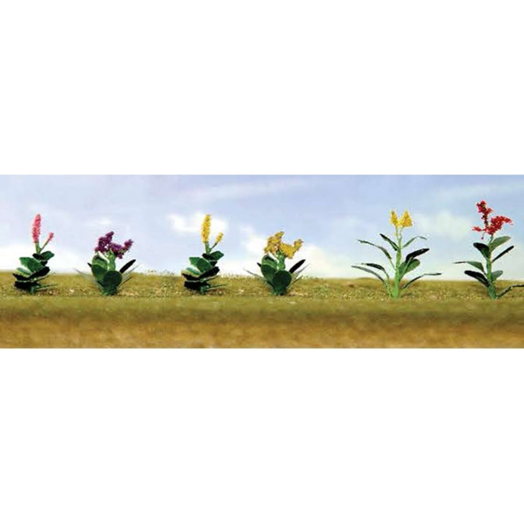 O-HO Scale Assorted Flower Plants 4