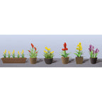 JTT95567-1 [file:JTT95567-1.jpg] O-HO Scale Assorted Potted Flower Plants 2