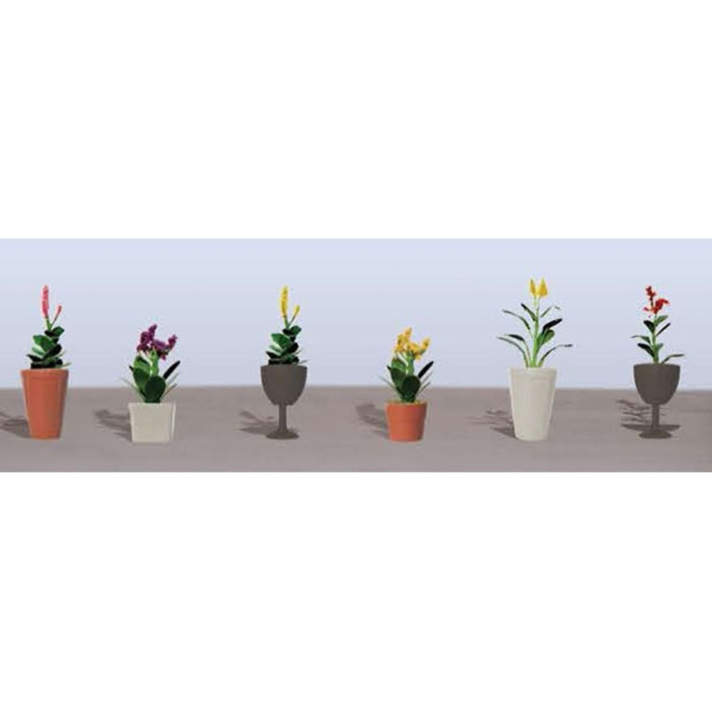JTT95571-2 [file:JTT95571-2.jpg] O-HO Scale Assorted Potted Flower Plants 4