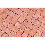 JTT97430 [file:JTT97430-1.jpg] Interlocking Paving, 1:100, HO-Scale, (2 pcs)
