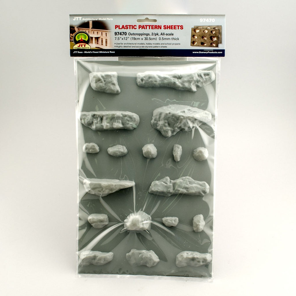 JTT97470-2 Outcroppings, All-Scale, (2 per pack)