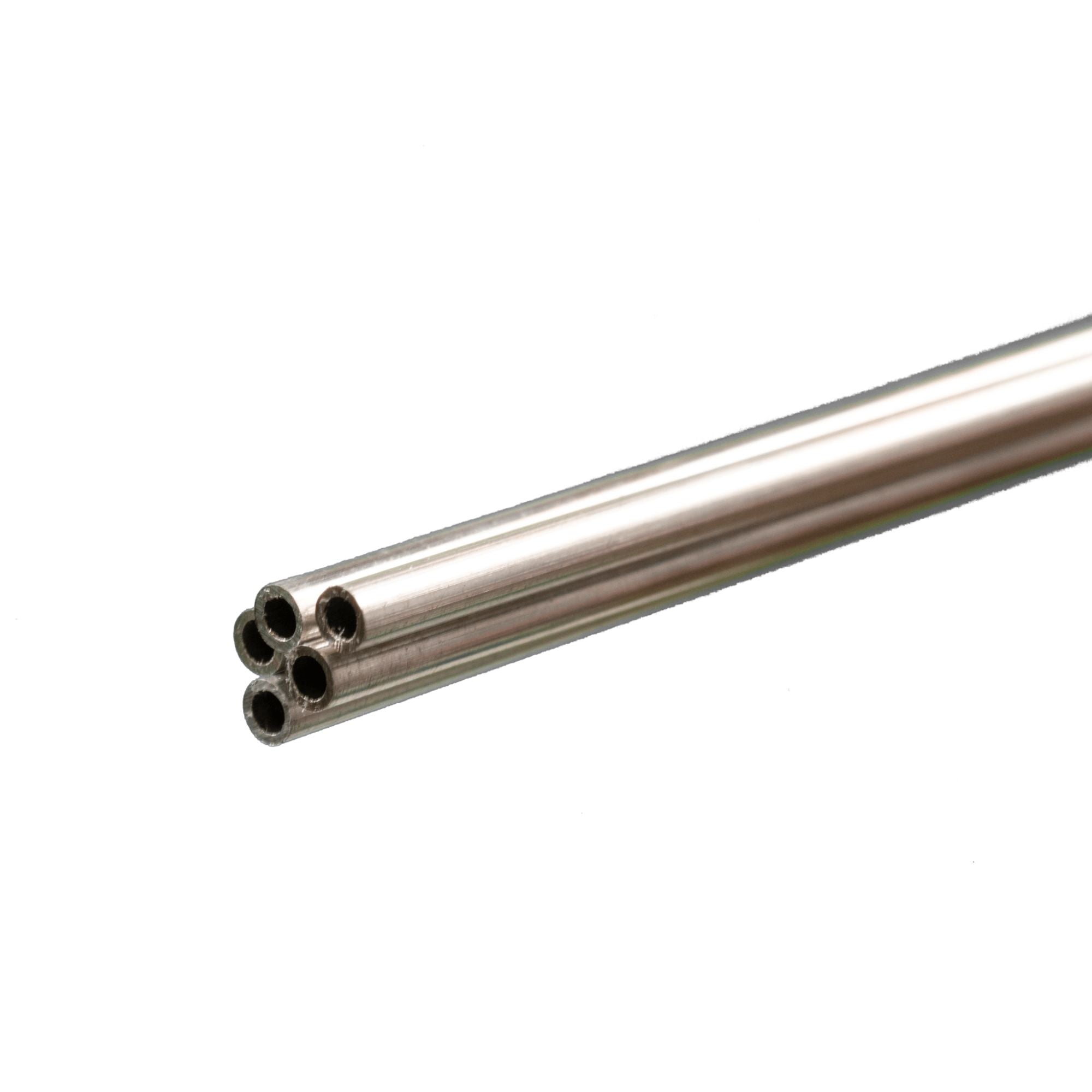 KNS1108 [file:KNS1108-1.jpg] Aluminium Round Tube, 3/32 x 36in - .014in Wall
