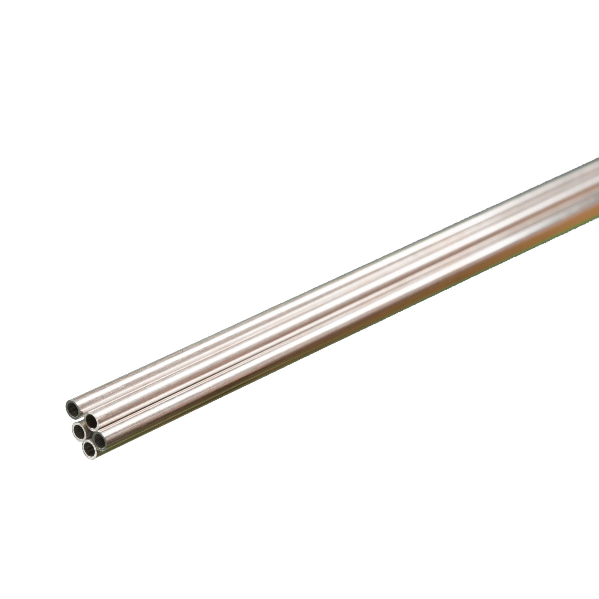 KNS1109-BLK [file:KNS1109-BLK-1.jpg] Aluminium Round Tube, 1/8 x 36in - .014in Wall (Bulk Pack of 5 Items)