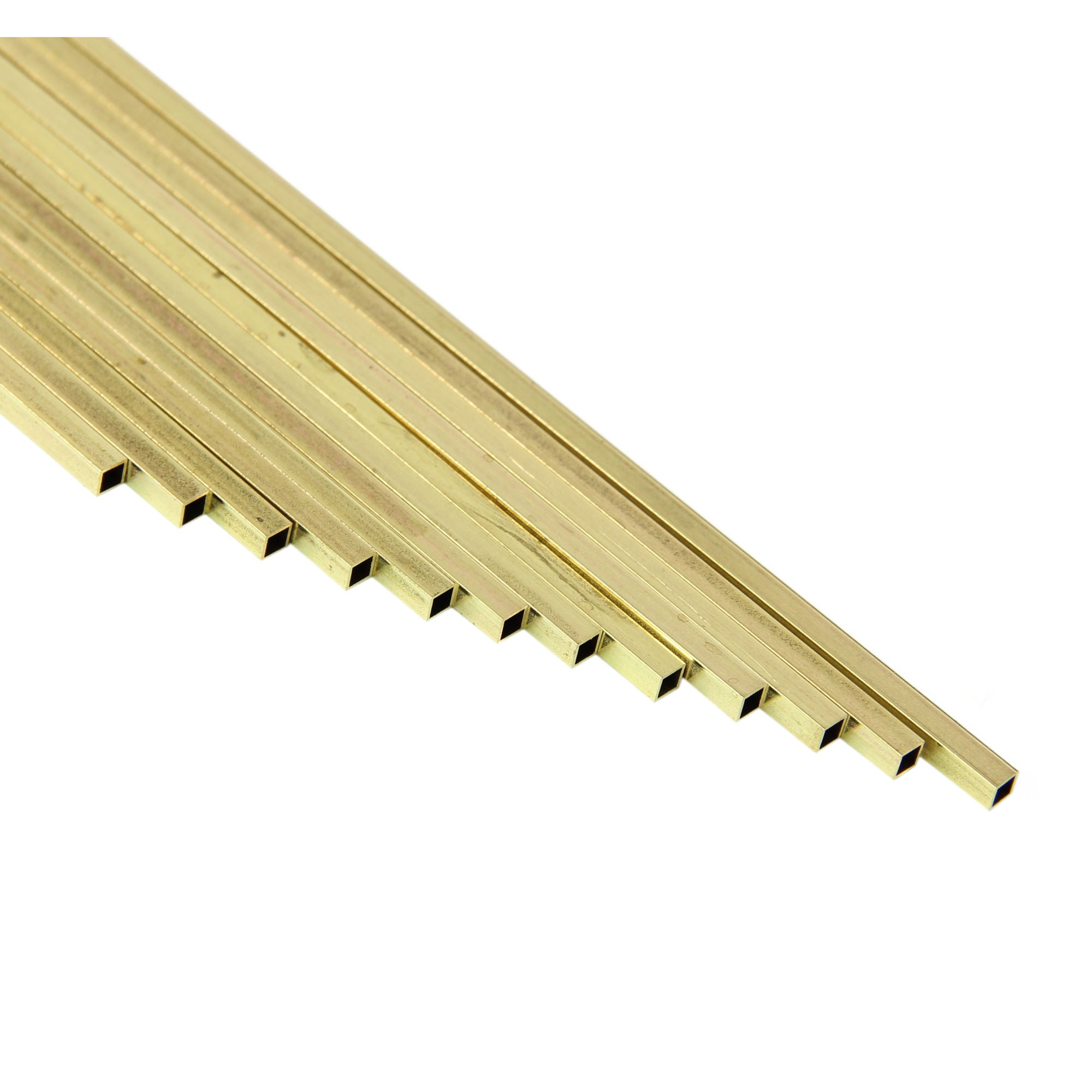 KNS149F [file:KNS149F-1.jpg] Brass Square Tube, 1/16 x 36in (12 pcs)