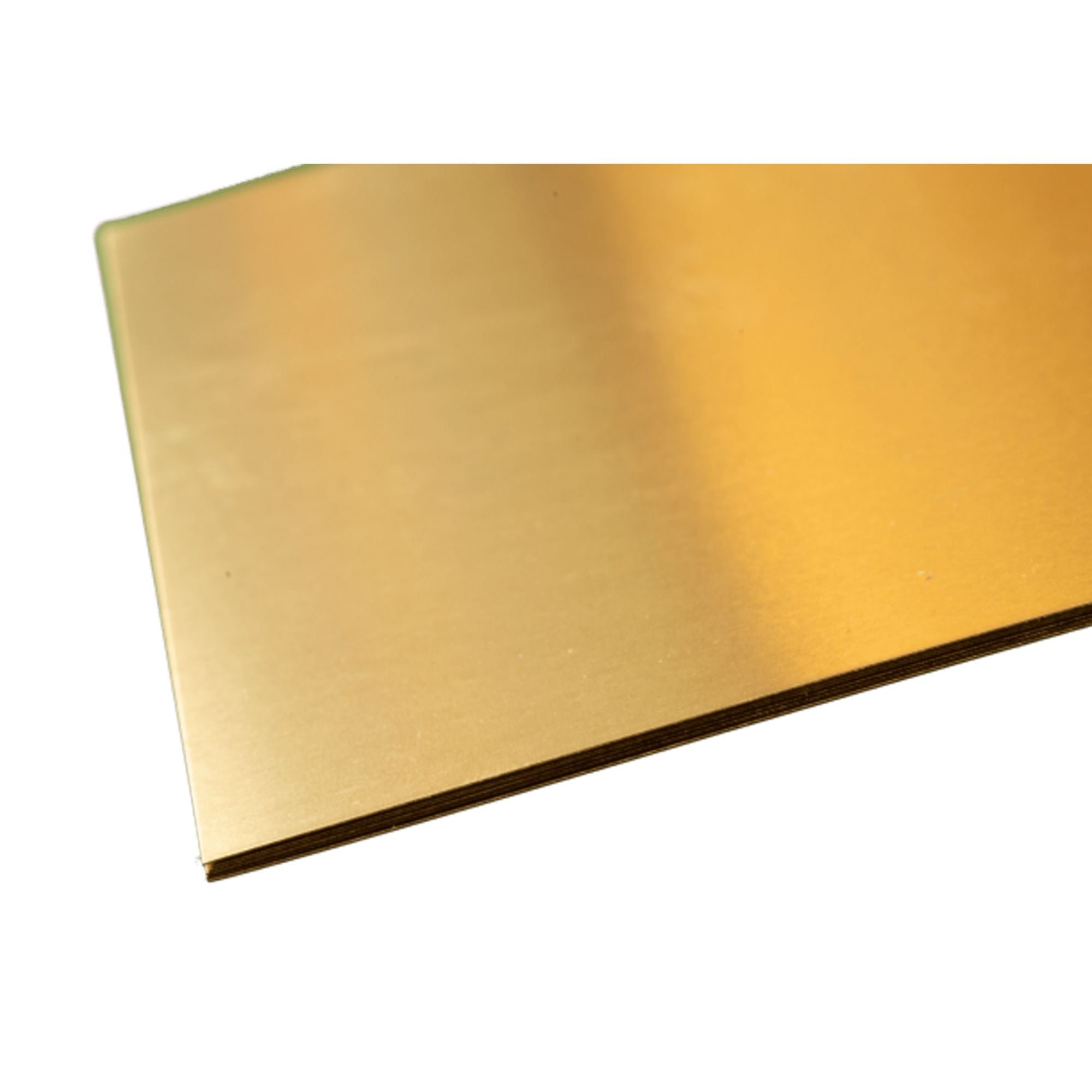 KNS253-BLK [file:KNS253-BLK-1.jpg] Brass Sheet, .032in x 10 x 4in (Bulk Pack of 3 Items)